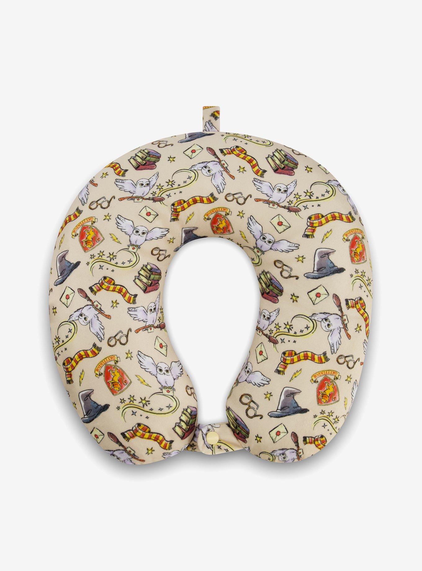 FUL Harry Potter All Over Print Travel Neck Pillow, , hi-res