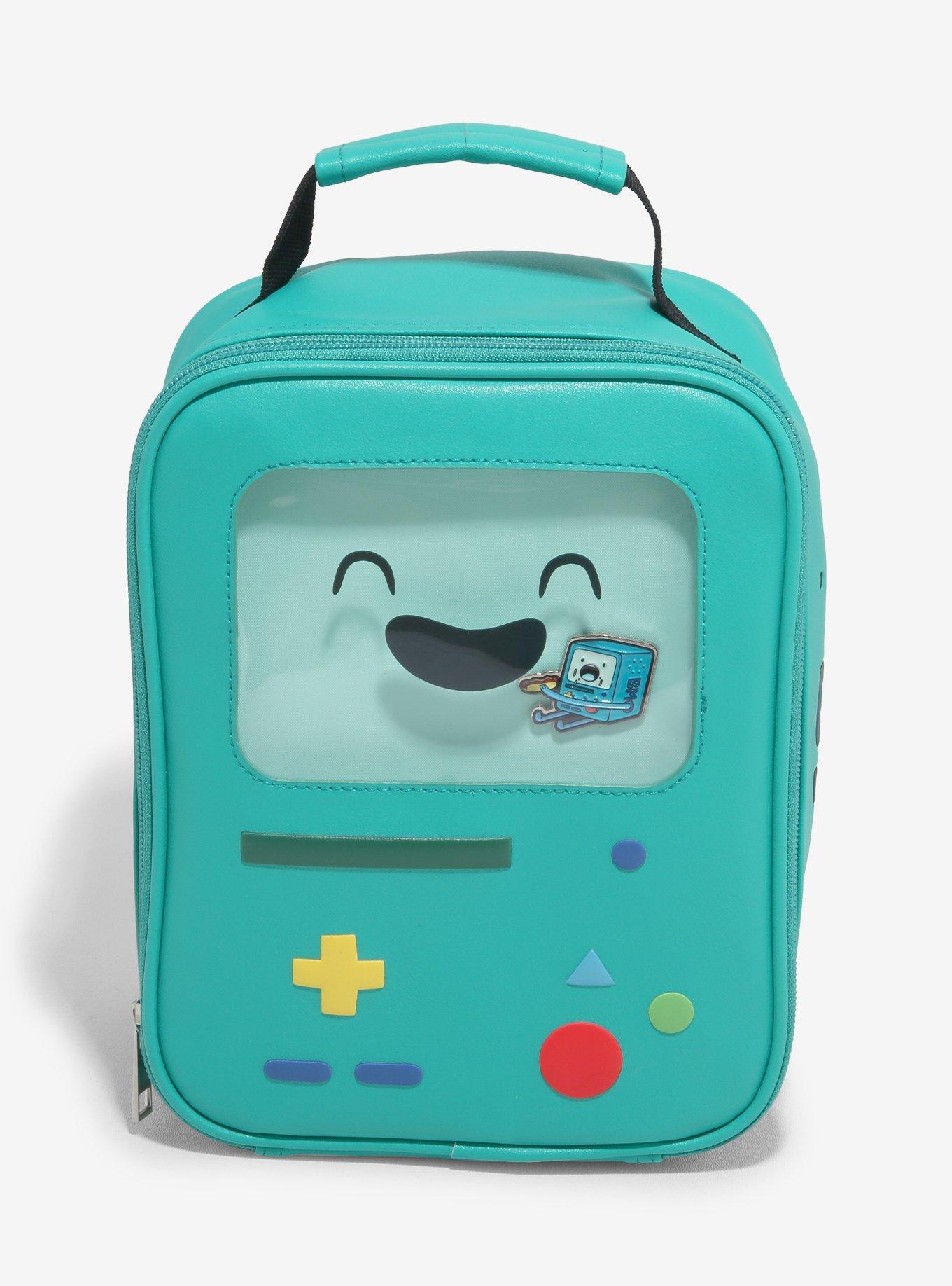 Adventure Time BMO Pin Collector Lunch Bag, , hi-res