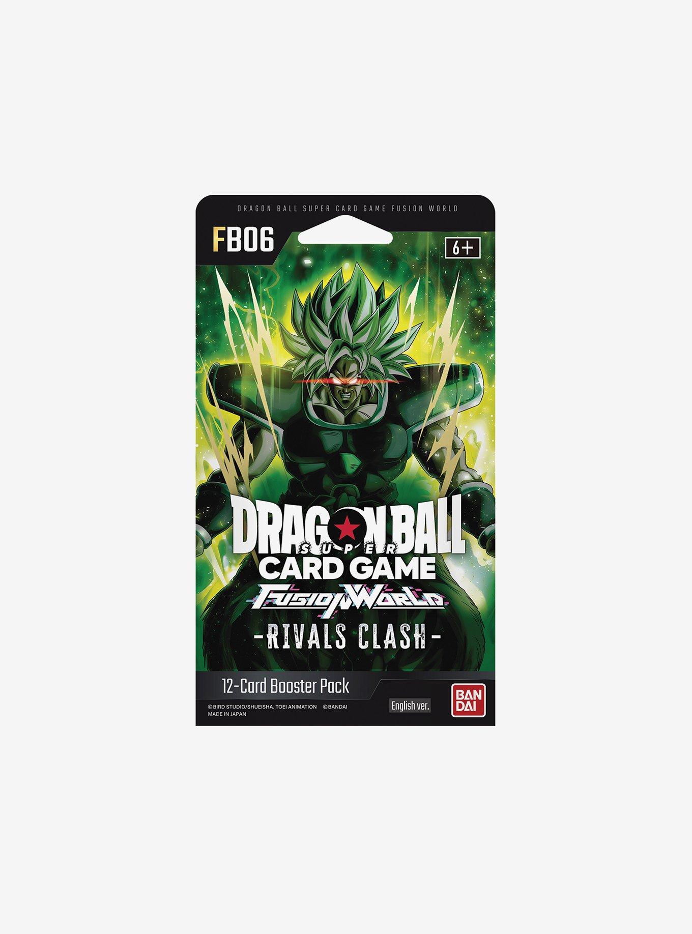 fusion world rivals clash booster box (FB06) - Dragon Ball Super Card Game | Authentic Japanese Dragon Ball TCG Booster box Bandai Dragon Ball Super Fusion