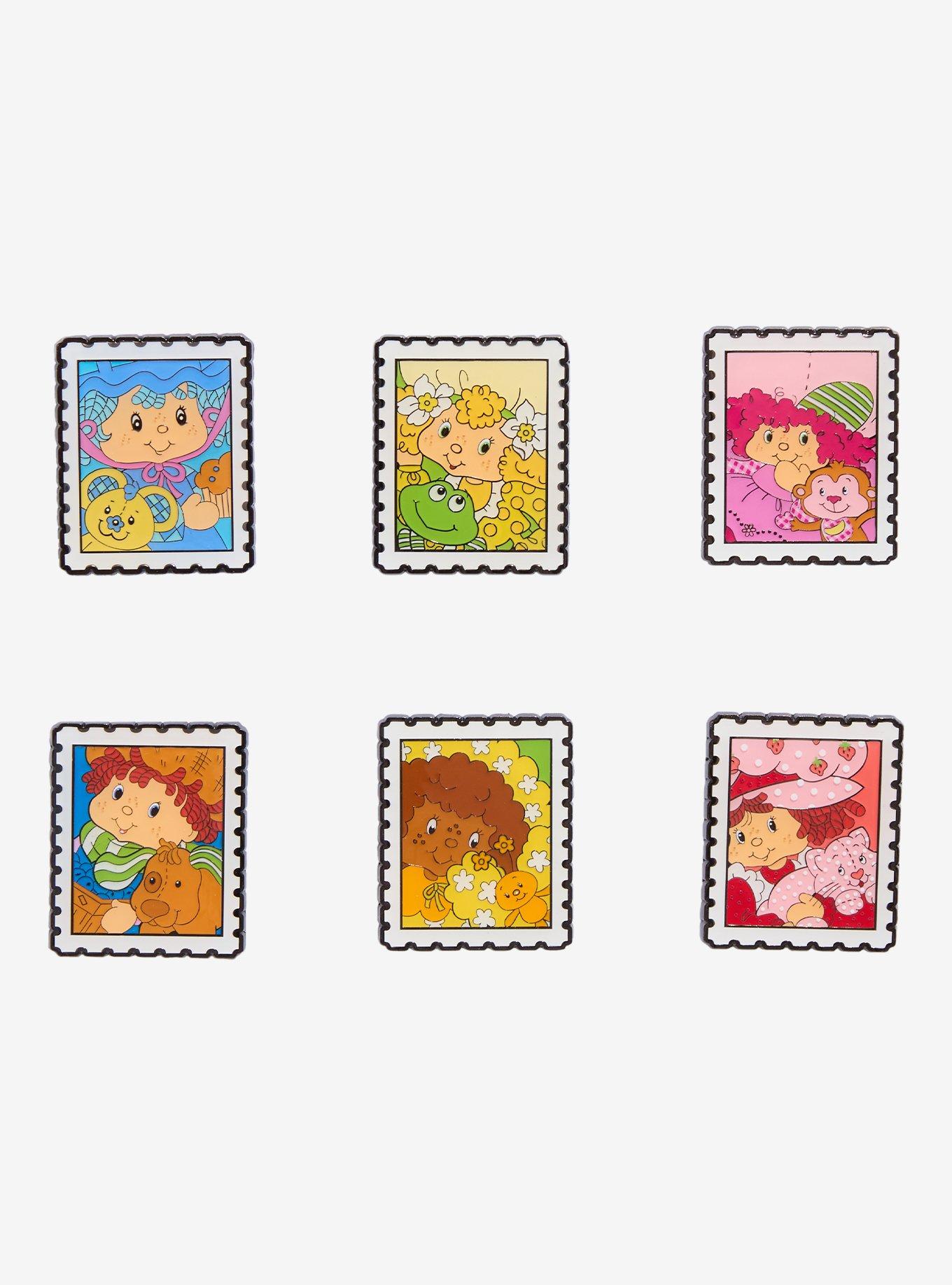 Loungefly Strawberry Shortcake Stamp Portraits Blind Box Enamel Pin - BoxLunch Exclusive, , hi-res