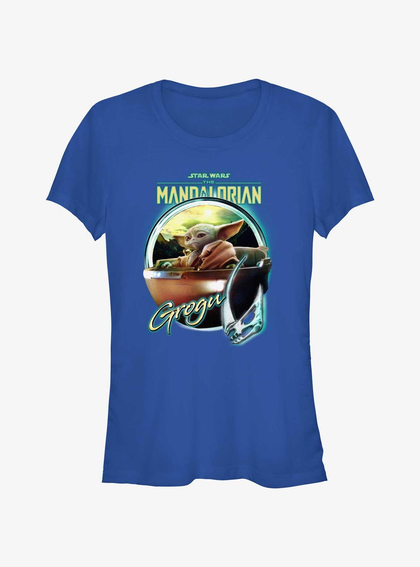 Star Wars The Mandalorian Grogu Chrome Girls T-Shirt, , hi-res