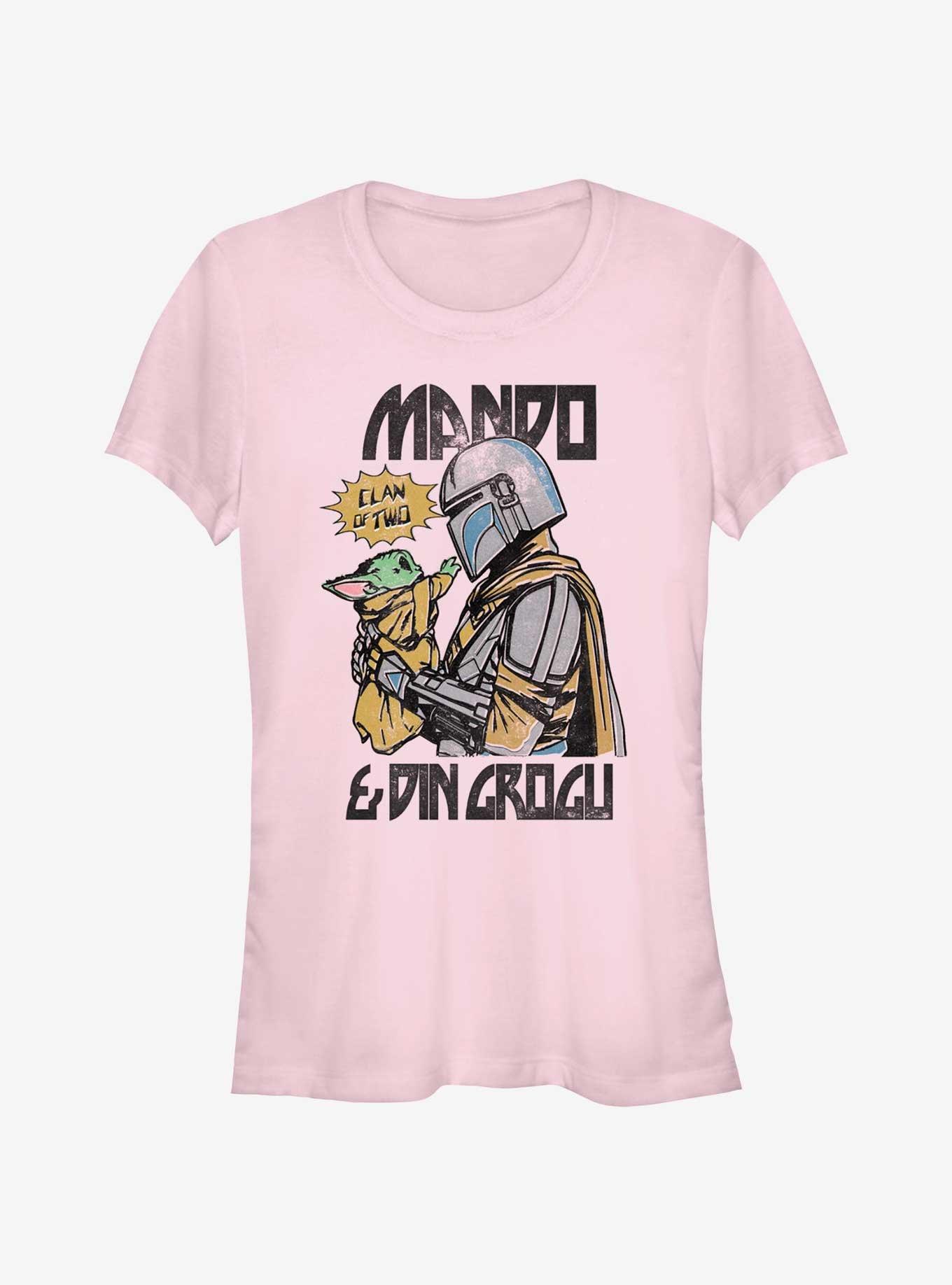 Star Wars The Mandalorian Clan Of Two Girls T-Shirt