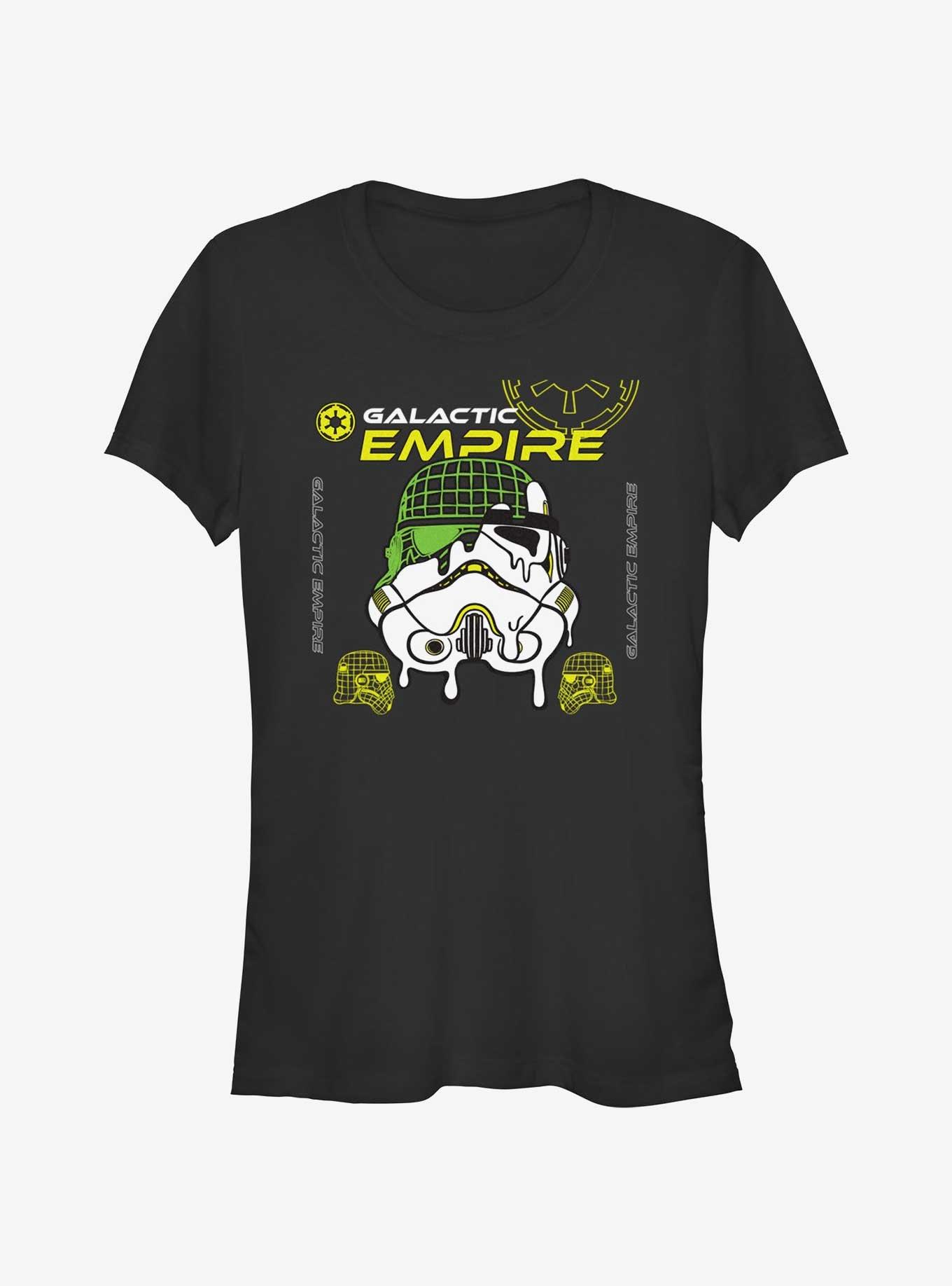 Star Wars Galactic Empire Girls T-Shirt, BLACK, hi-res
