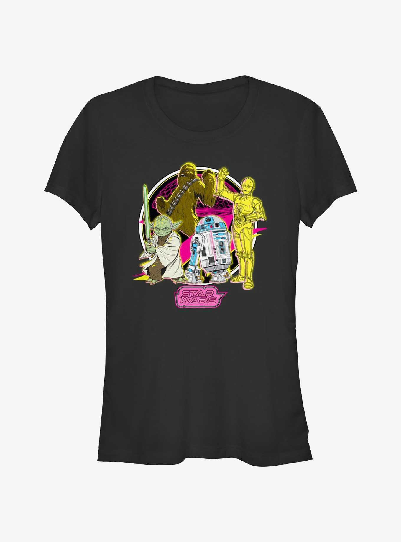 Star Wars Support Team Girls T-Shirt, BLACK, hi-res
