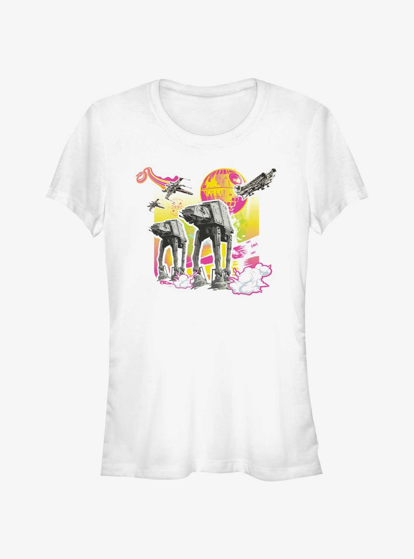 Star Wars Big Attack Girls T-Shirt, WHITE, hi-res