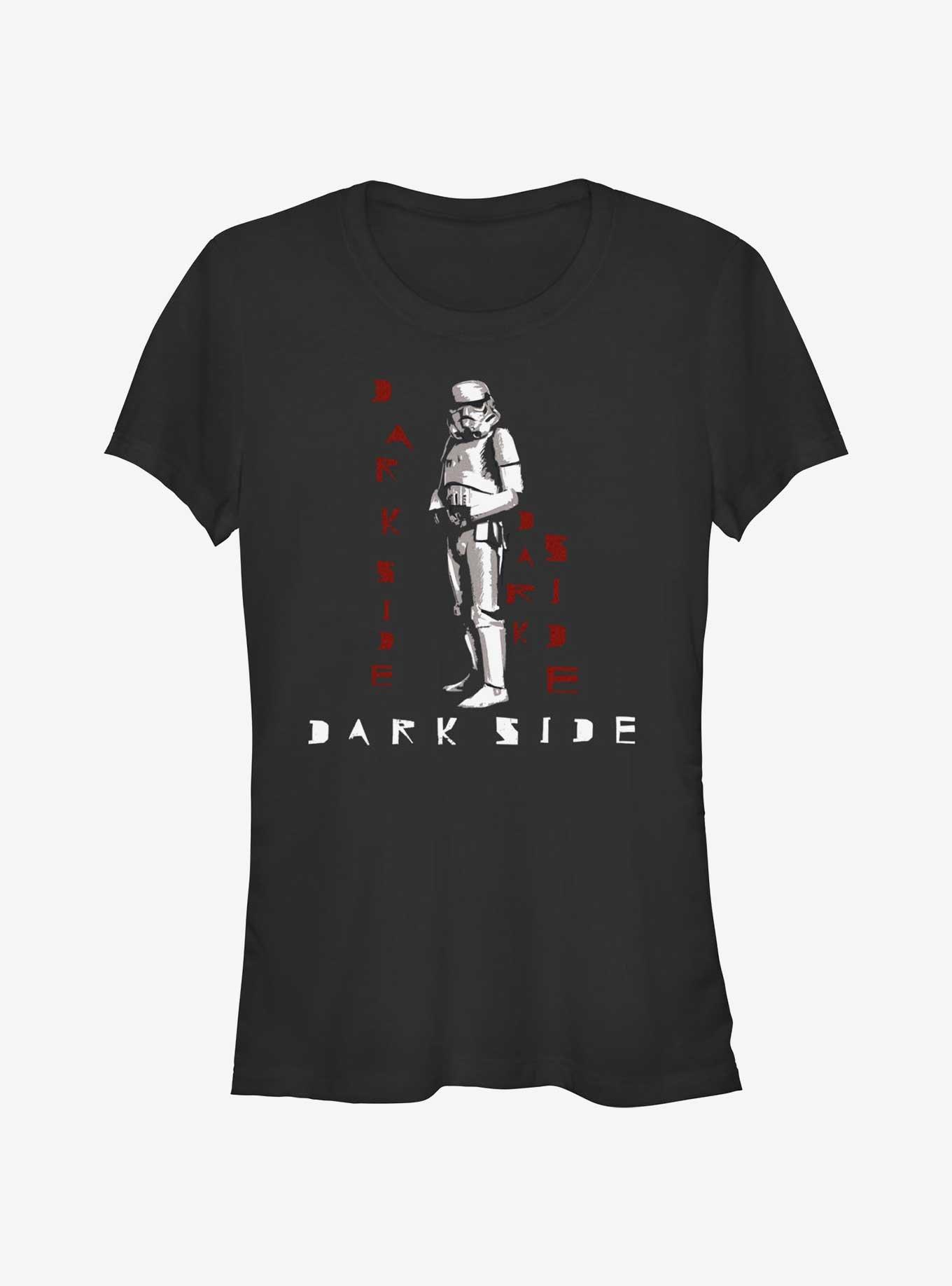 Star Wars Dark Side Girls T-Shirt, BLACK, hi-res