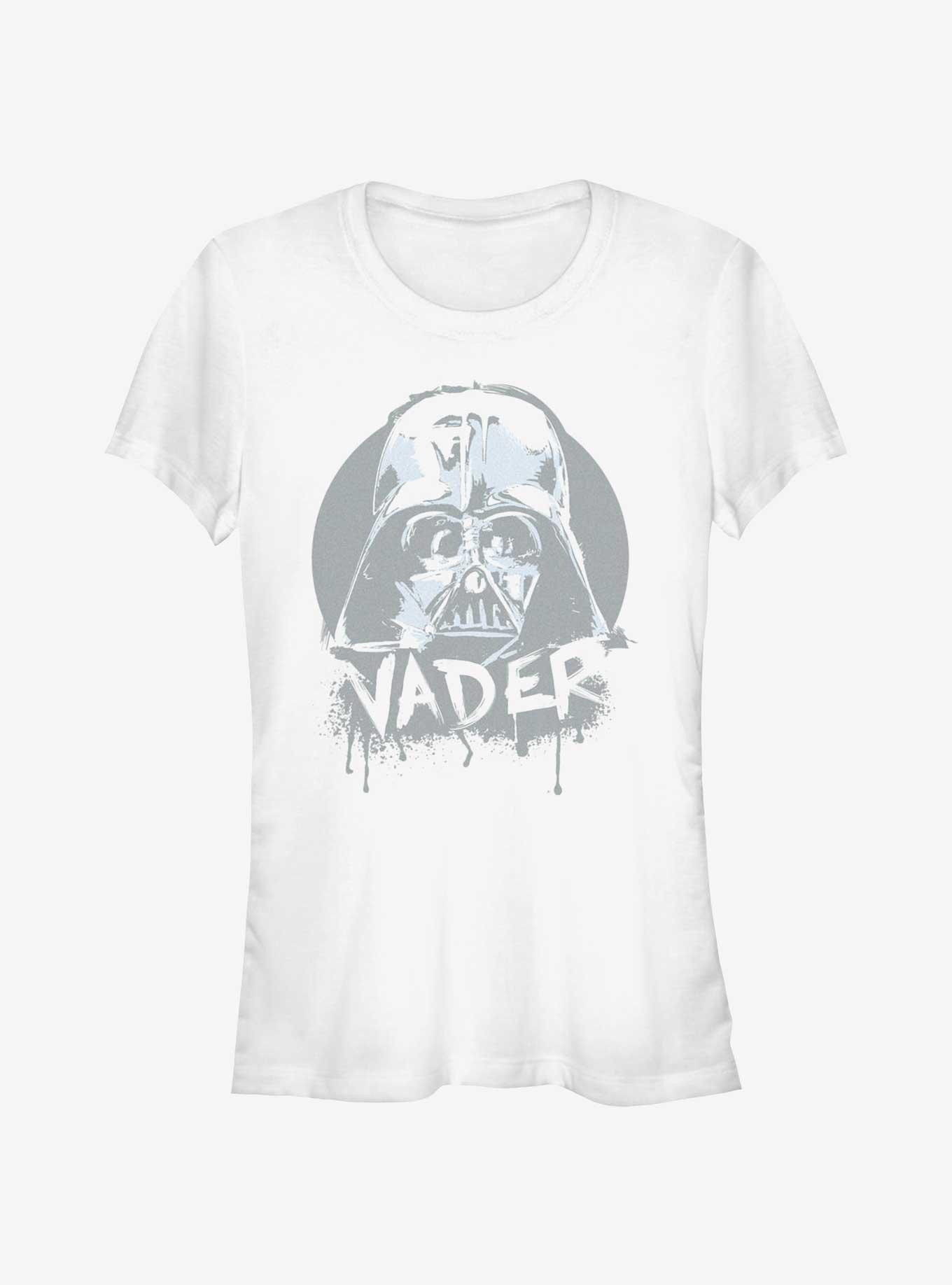 Star Wars Vader Paint Girls T-Shirt, WHITE, hi-res
