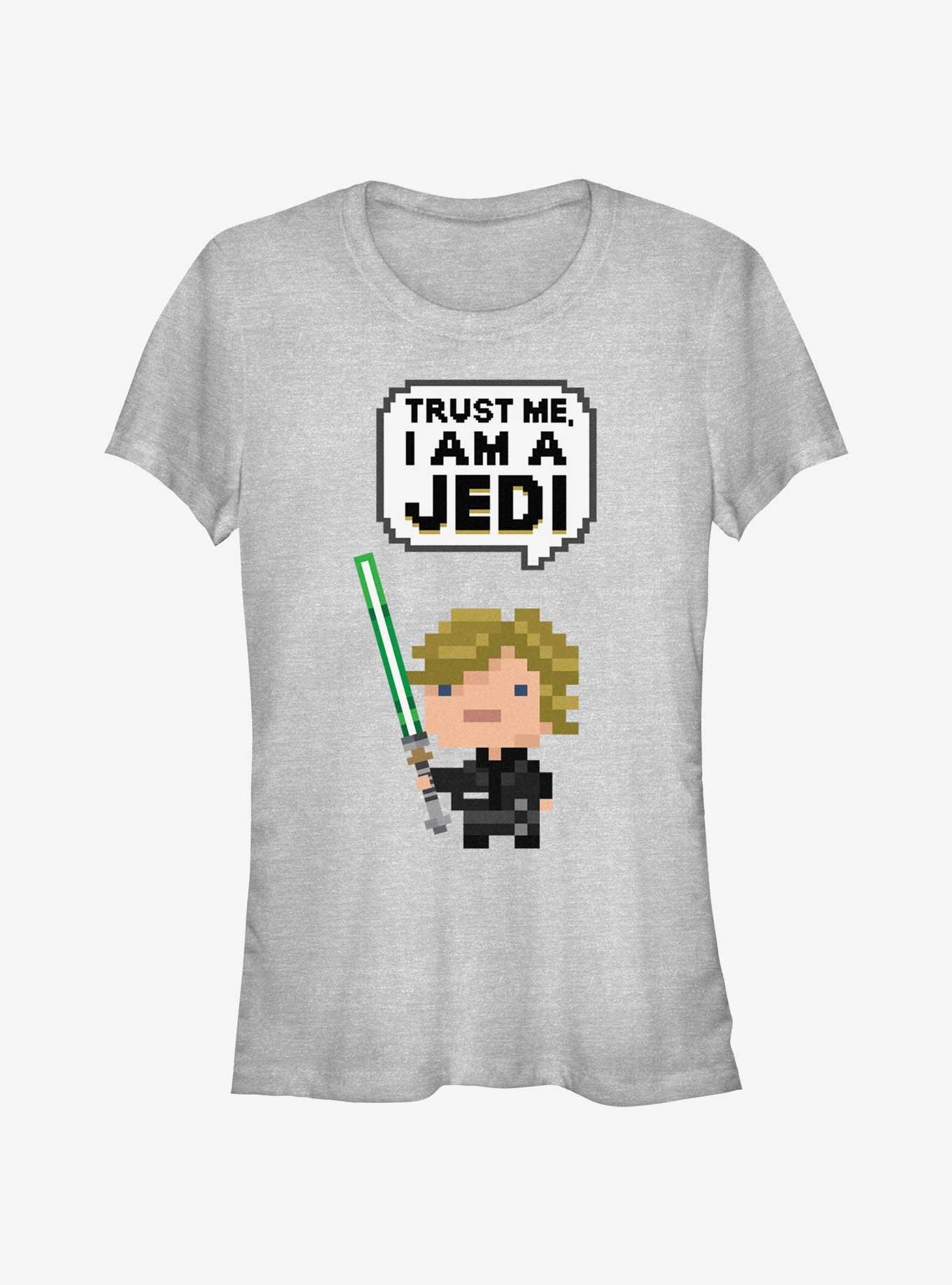 Star Wars I Am A Jedi Girls T-Shirt, ATH HTR, hi-res