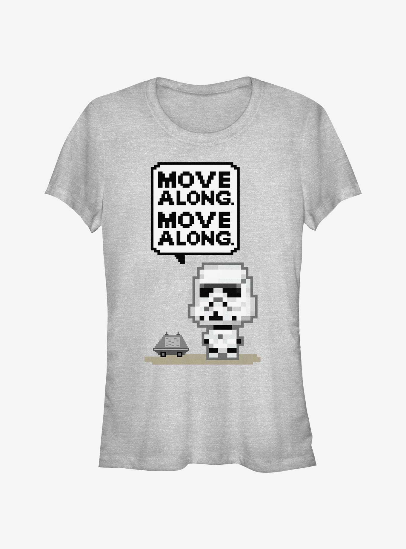 Star Wars Move Along Girls T-Shirt, ATH HTR, hi-res