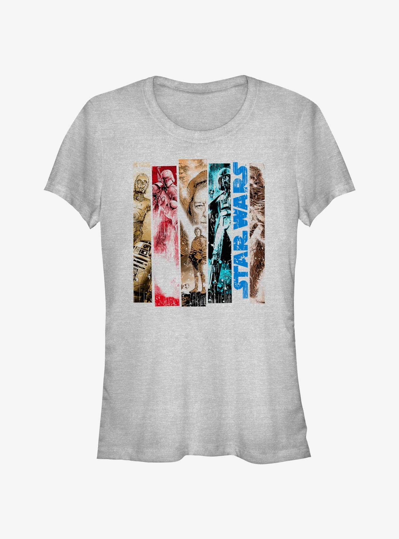 Star Wars Vertical Stripes Girls T-Shirt, , hi-res