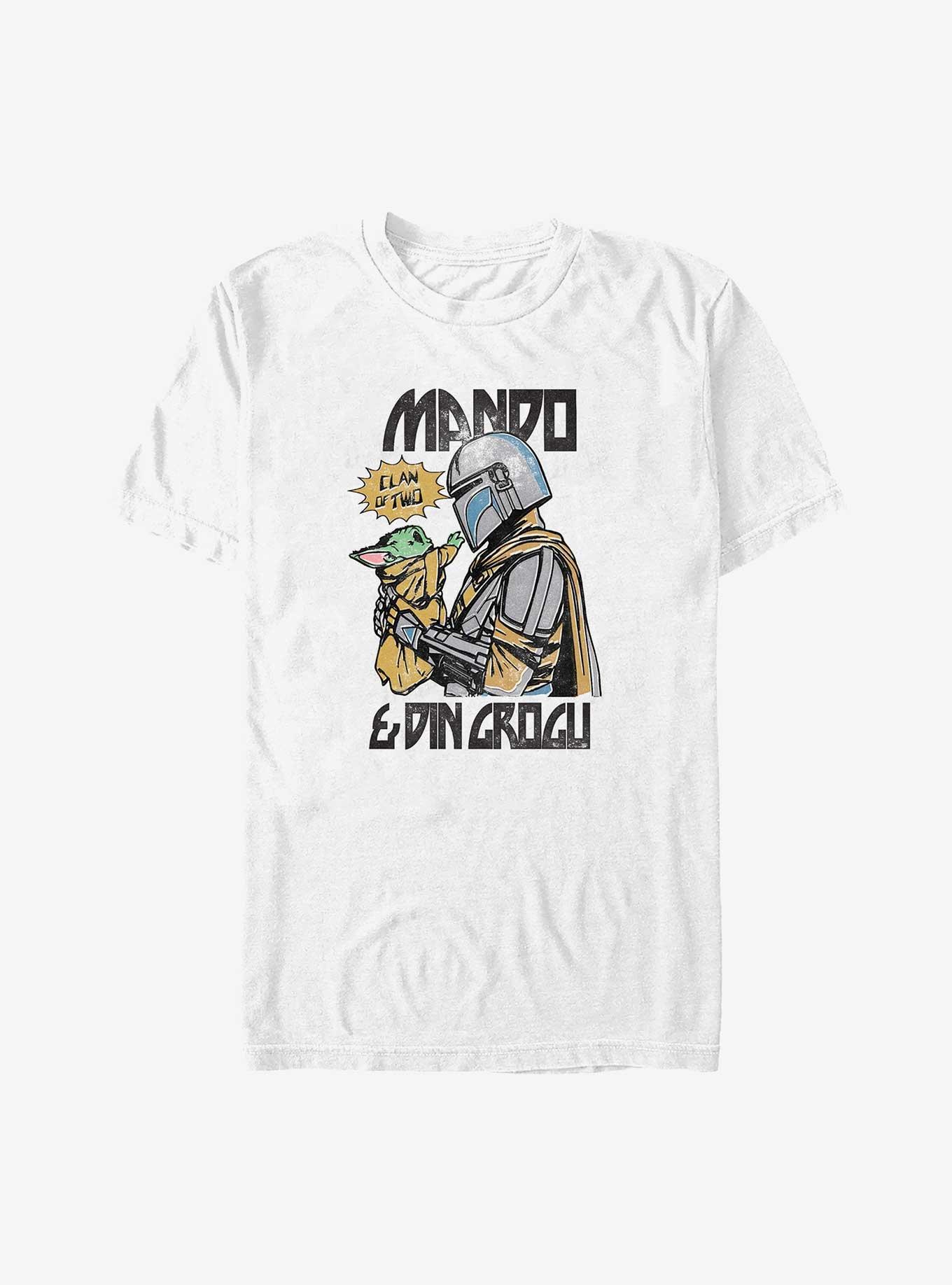 Star Wars The Mandalorian Clan Of Two T-Shirt, WHITE, hi-res