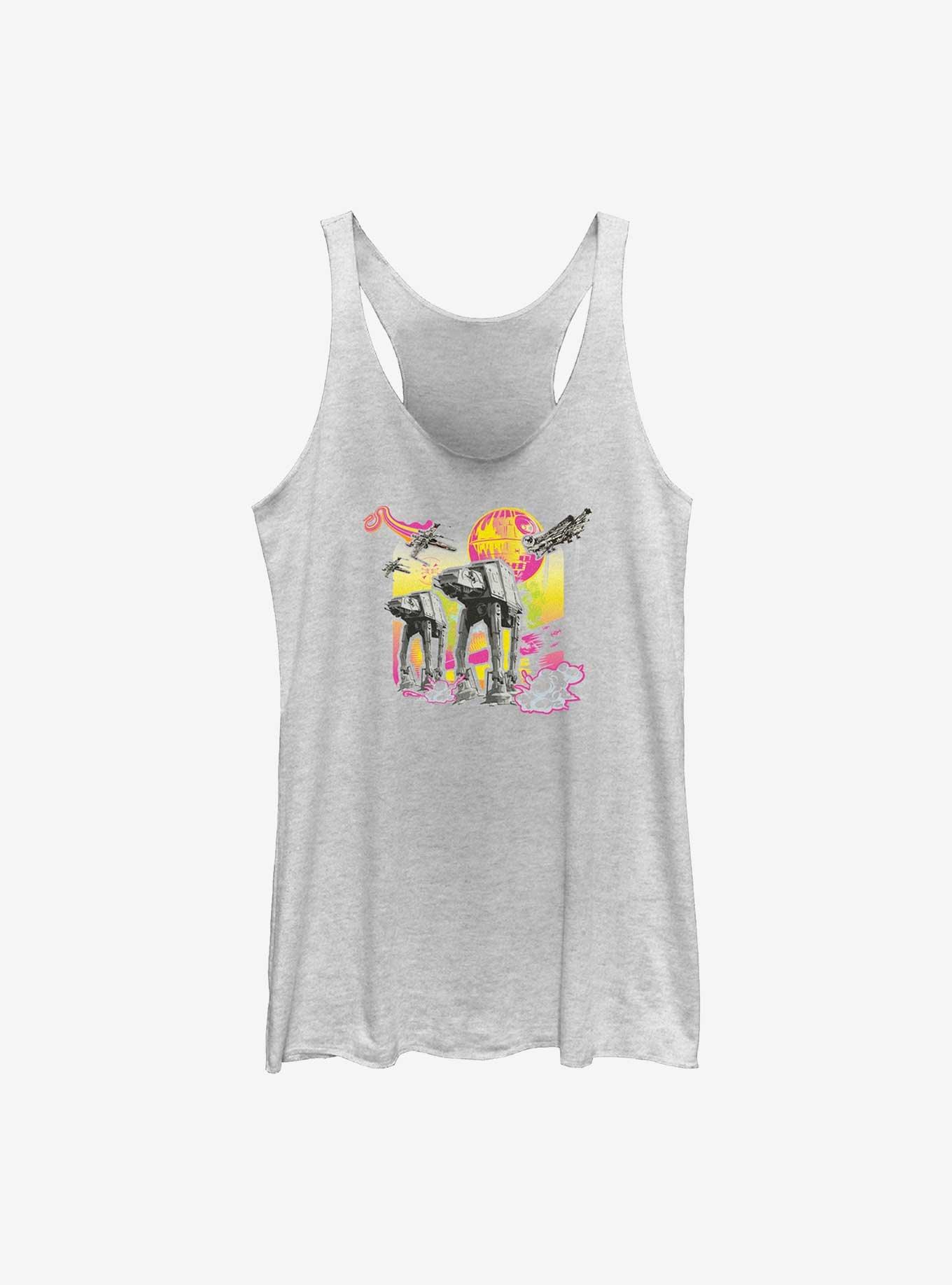 Star Wars Big Attack Girls Tank, WHITE HTR, hi-res
