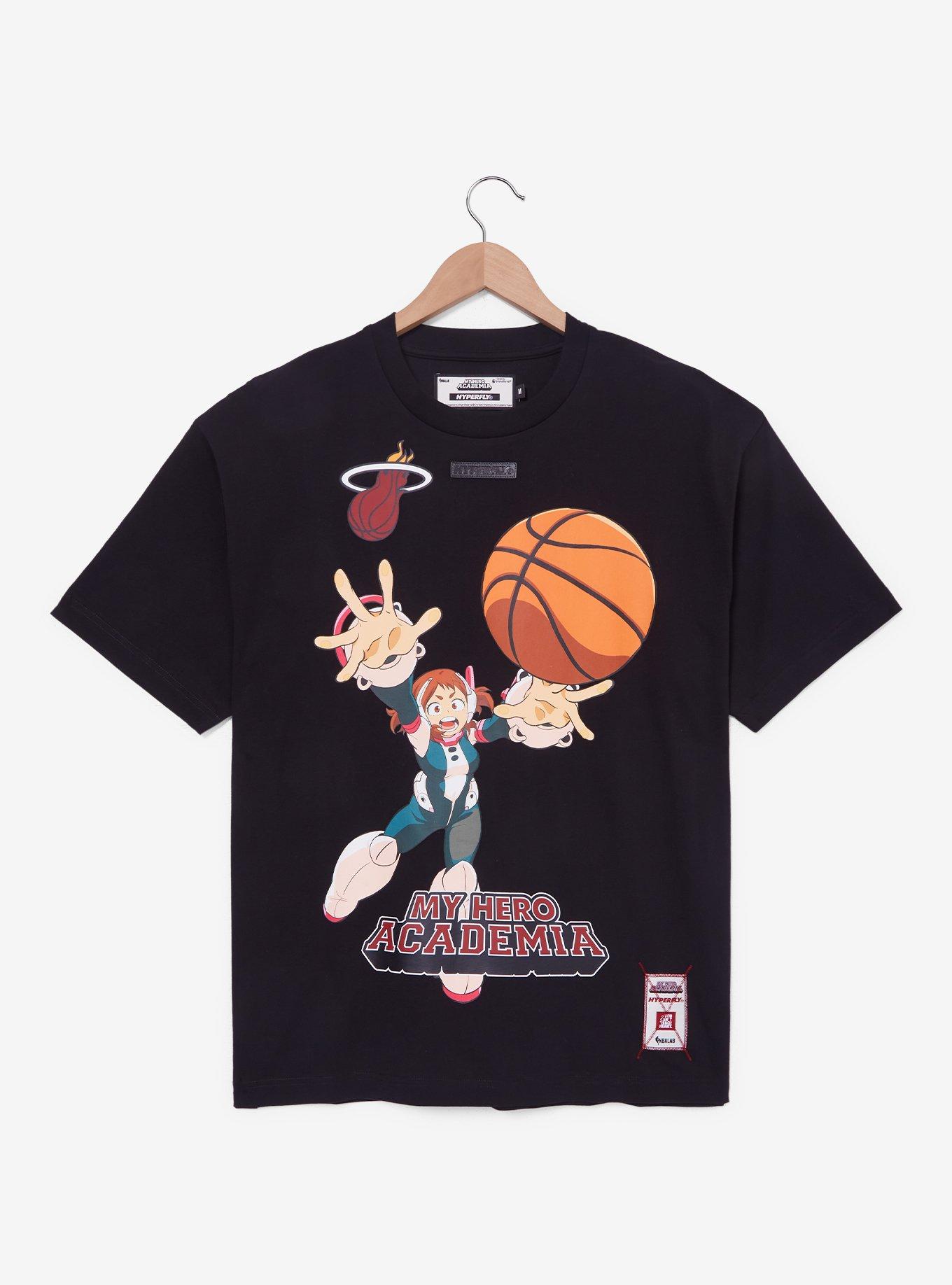 Hyperfly NBA x My Hero Academia Ochaco Miami Heat T-Shirt - BoxLunch Exclusive, , hi-res