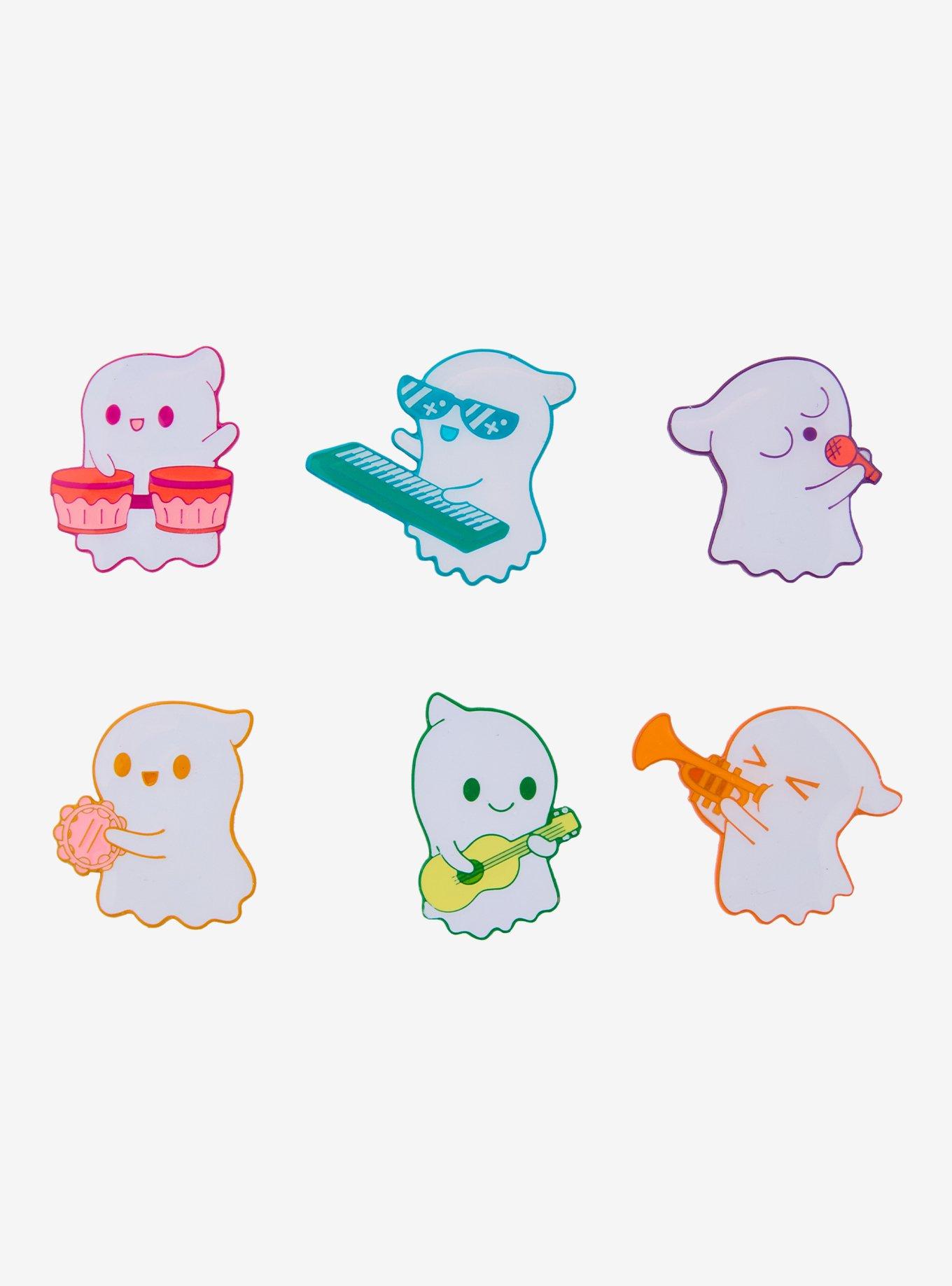 BON-BON BLANCO/女祭の直筆サイン入りDVDカバー Boosicians Ghost Musician Glow-In-The-Dark Blind Box Enamel