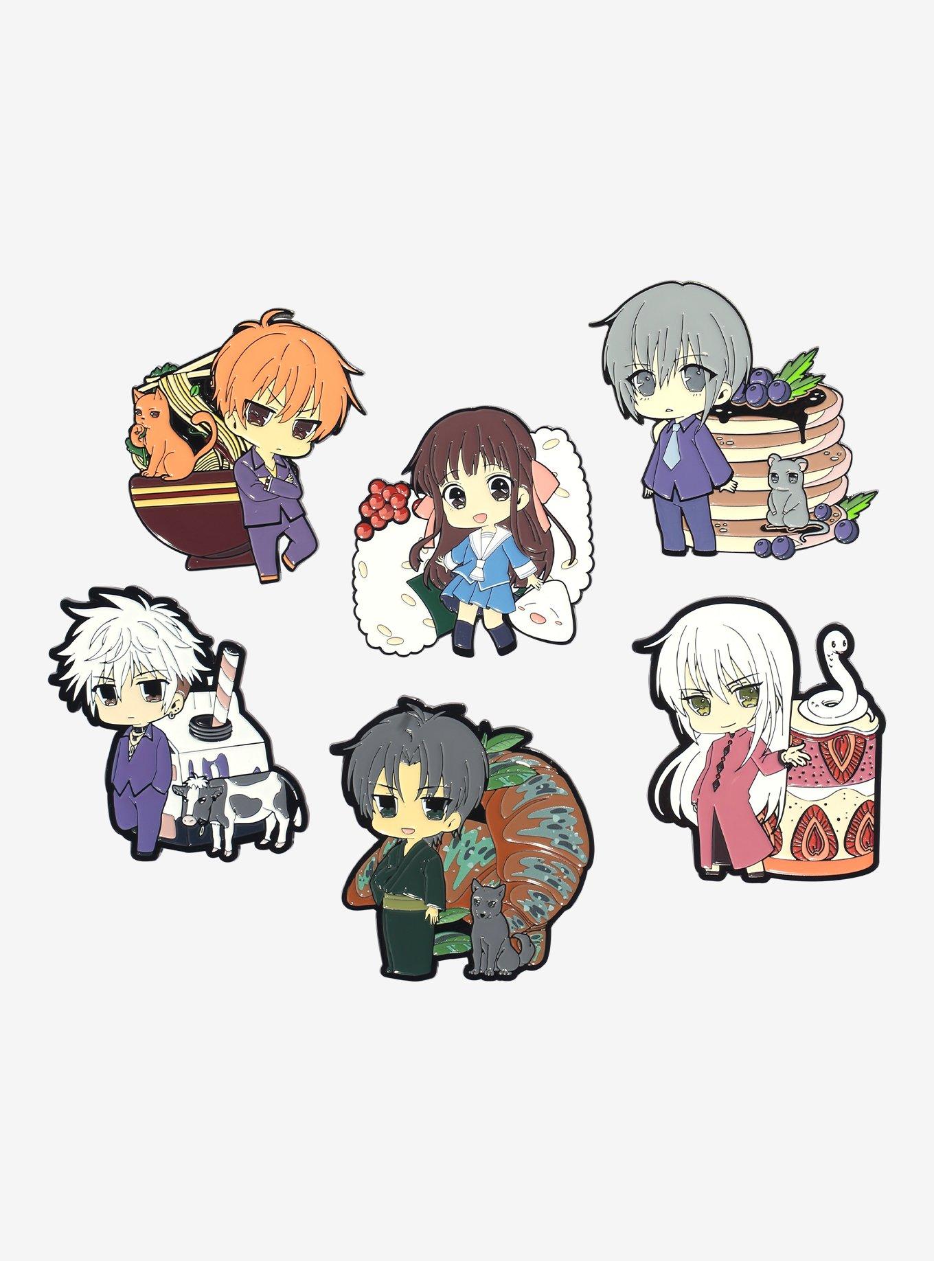 Fruits Basket Character & Food Blind Box Enamel Pin, , hi-res