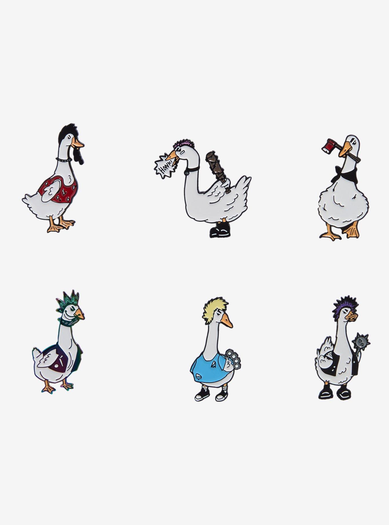 Violent Geese Blind Bag Enamel Pin, , hi-res