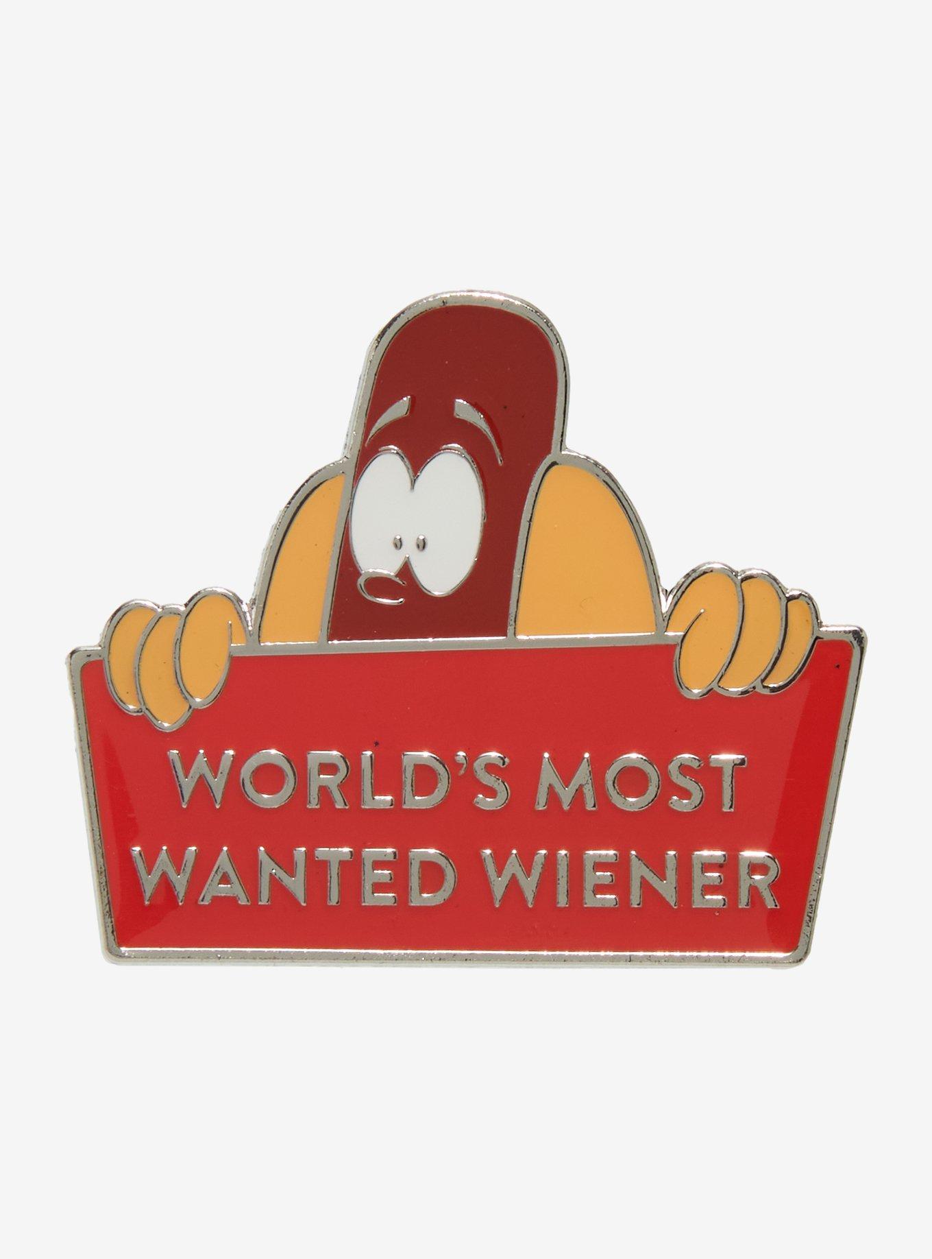 Wienerschnitzel World's Most Wanted Enamel Pin, , hi-res