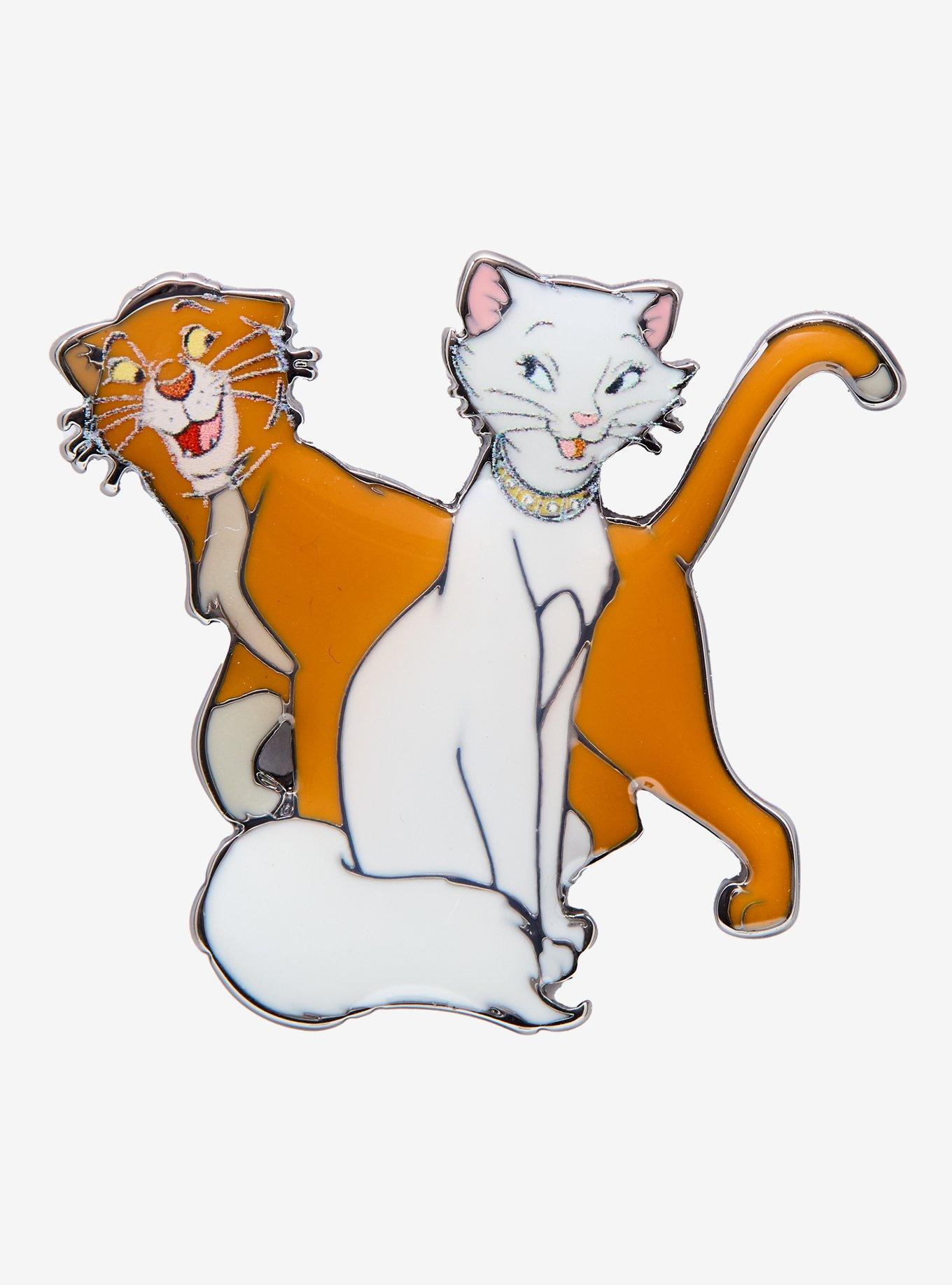 Disney The Aristocats Couple Enamel Pin, , hi-res