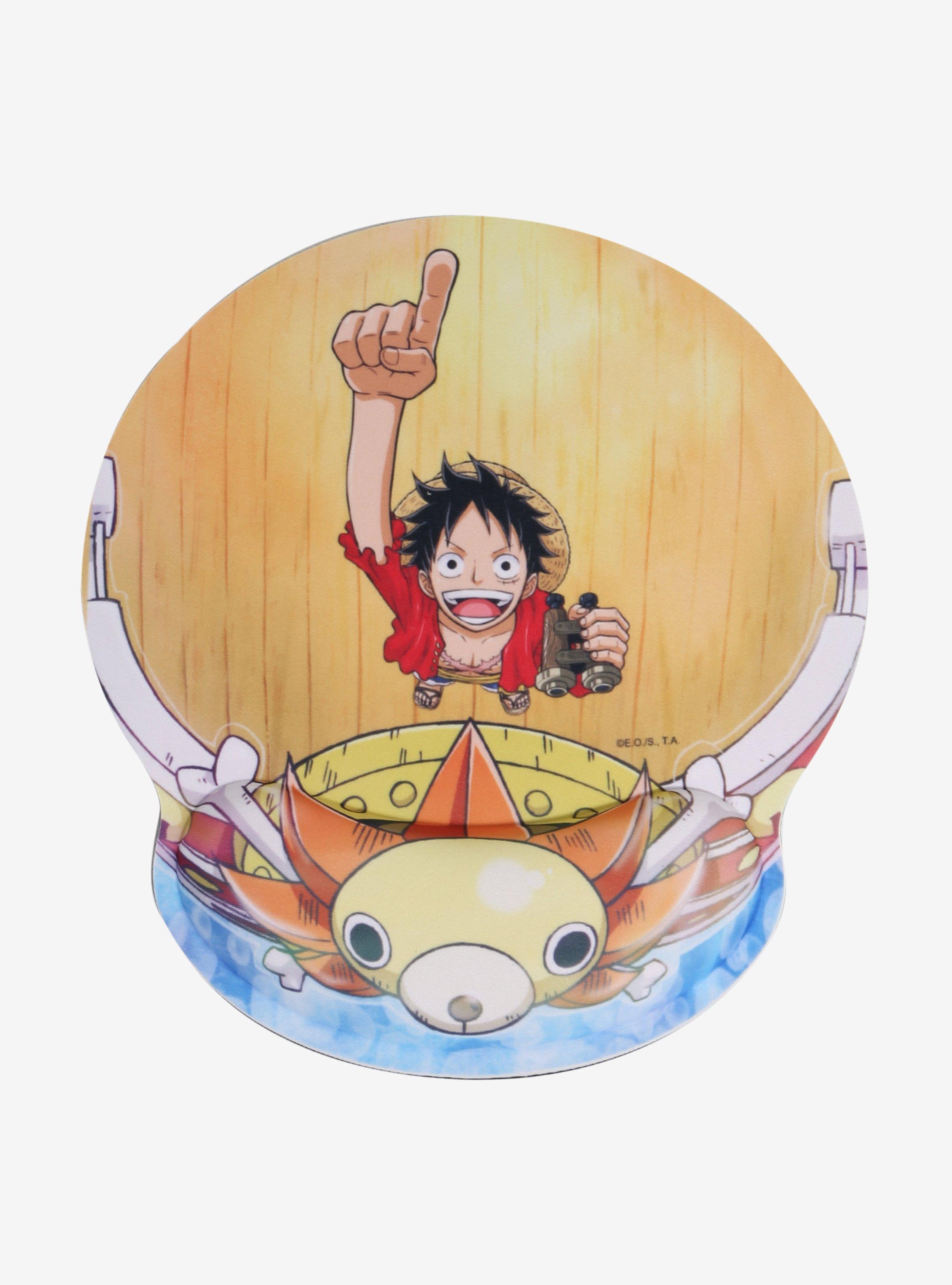One Piece Luffy Mouse Pad With Wrist Rest, , hi-res