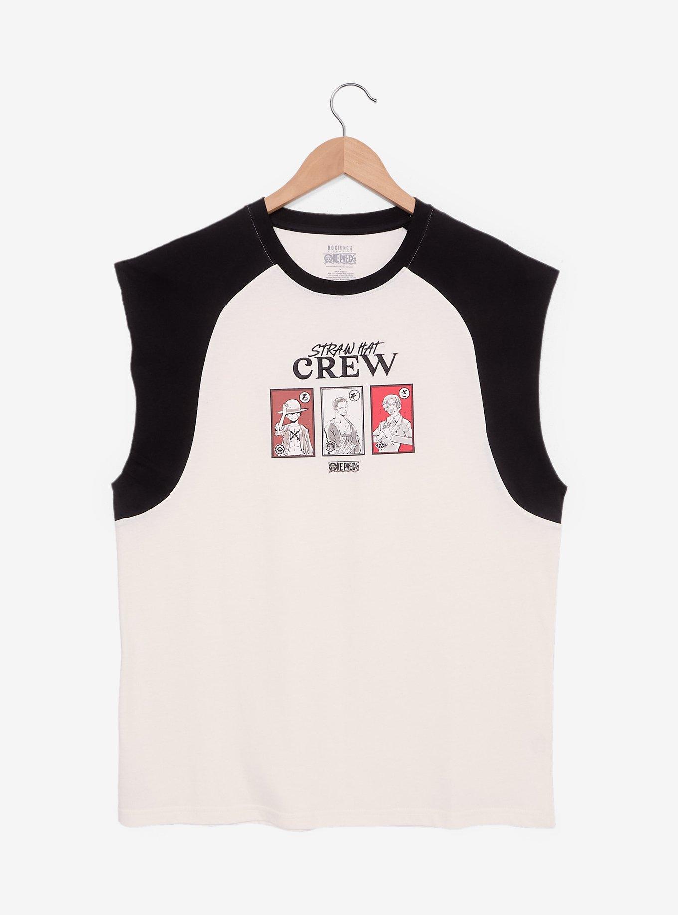 One Piece Straw Hat Crew Muscle Tank Top — BoxLunch Exclusive, , hi-res