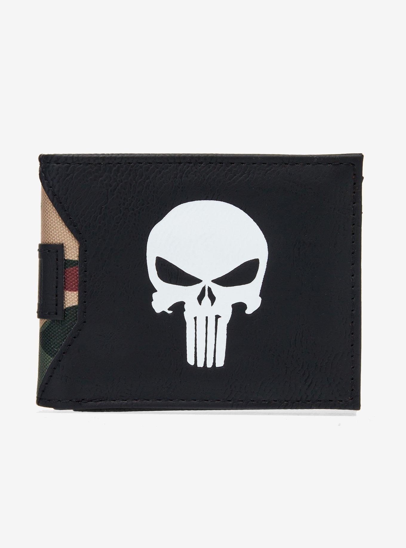 Marvel The Punisher Logo Bifold Wallet, , hi-res