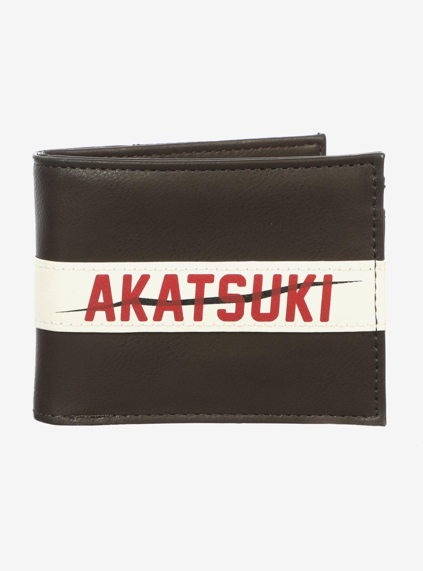 Naruto Shippuden Akatsuki Clouds Bi-Fold Wallet, , hi-res