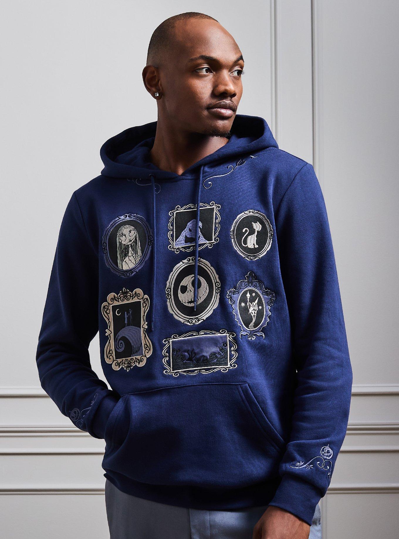 Disney The Nightmare Before Christmas Portraits Hoodie — BoxLunch Exclusive, , hi-res