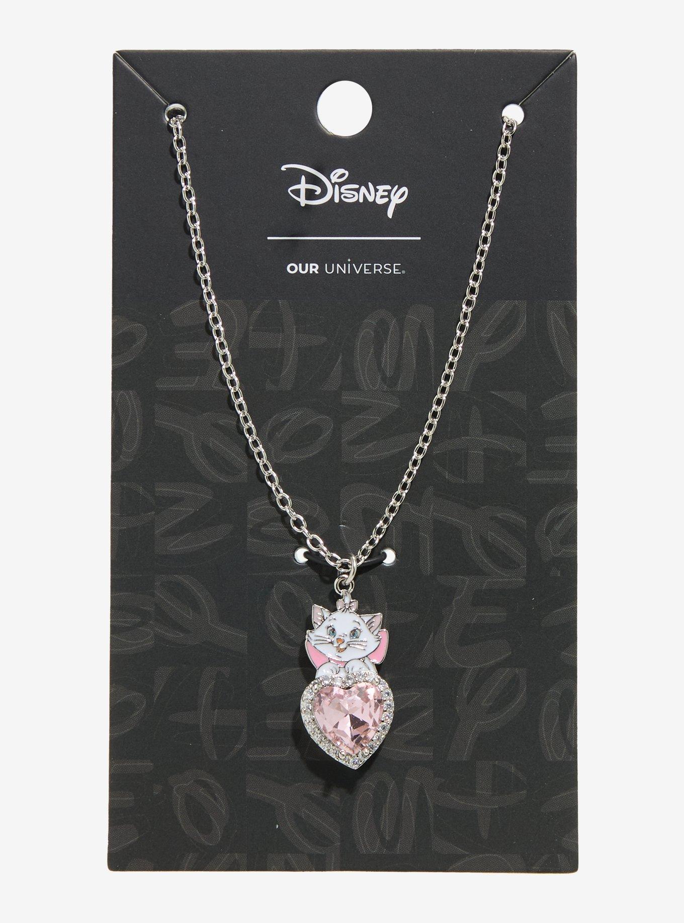 人気【Disney】マリーちゃん Marie Necklace Marie Necklace and Earrings Set | Disney Store