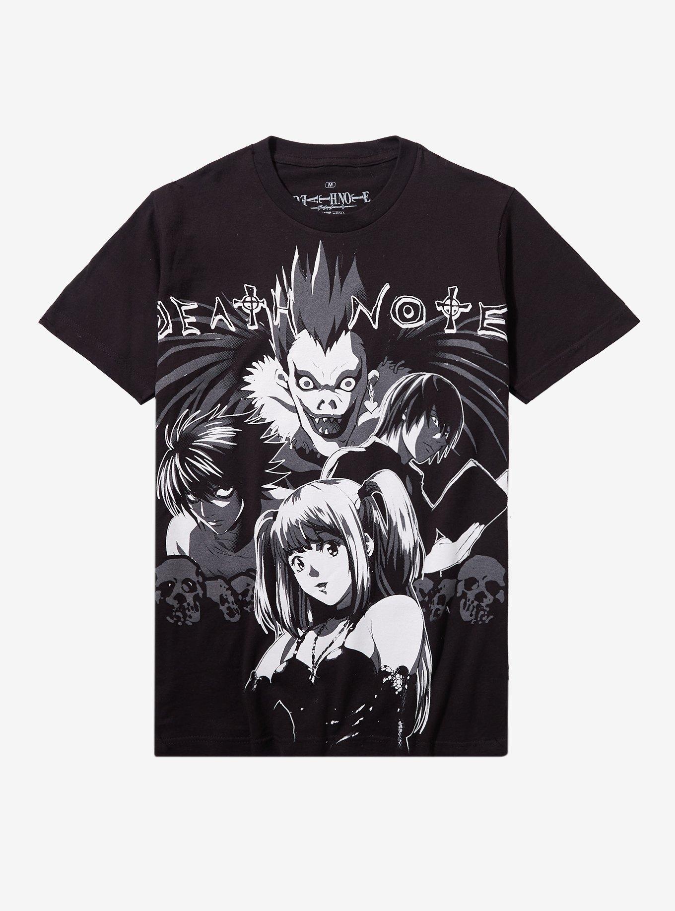 Death Note Quad Tonal Print Girls T-Shirt, , hi-res