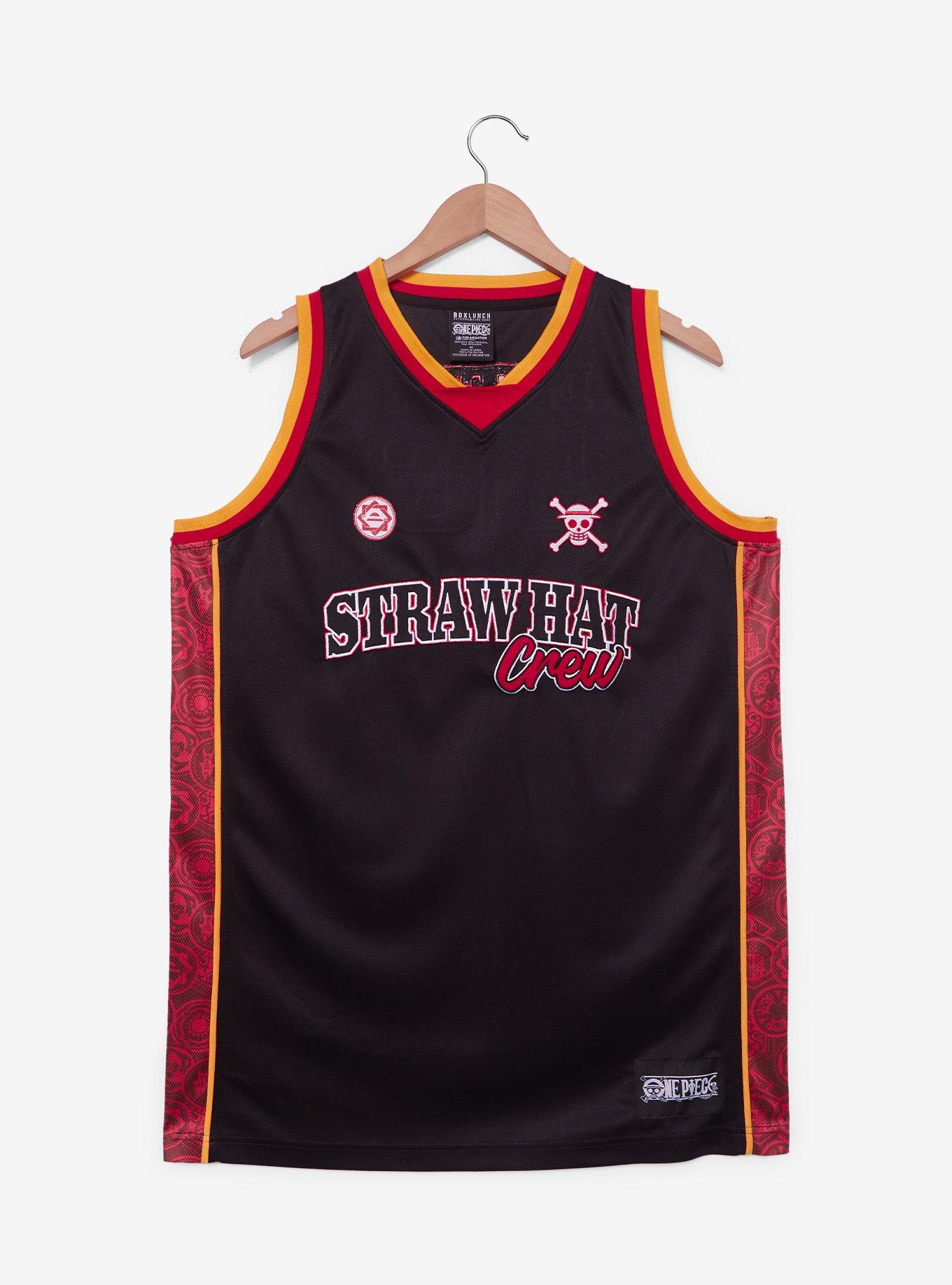 One Piece Straw Hat Crew Luffy Basketball Jersey BoxLunch