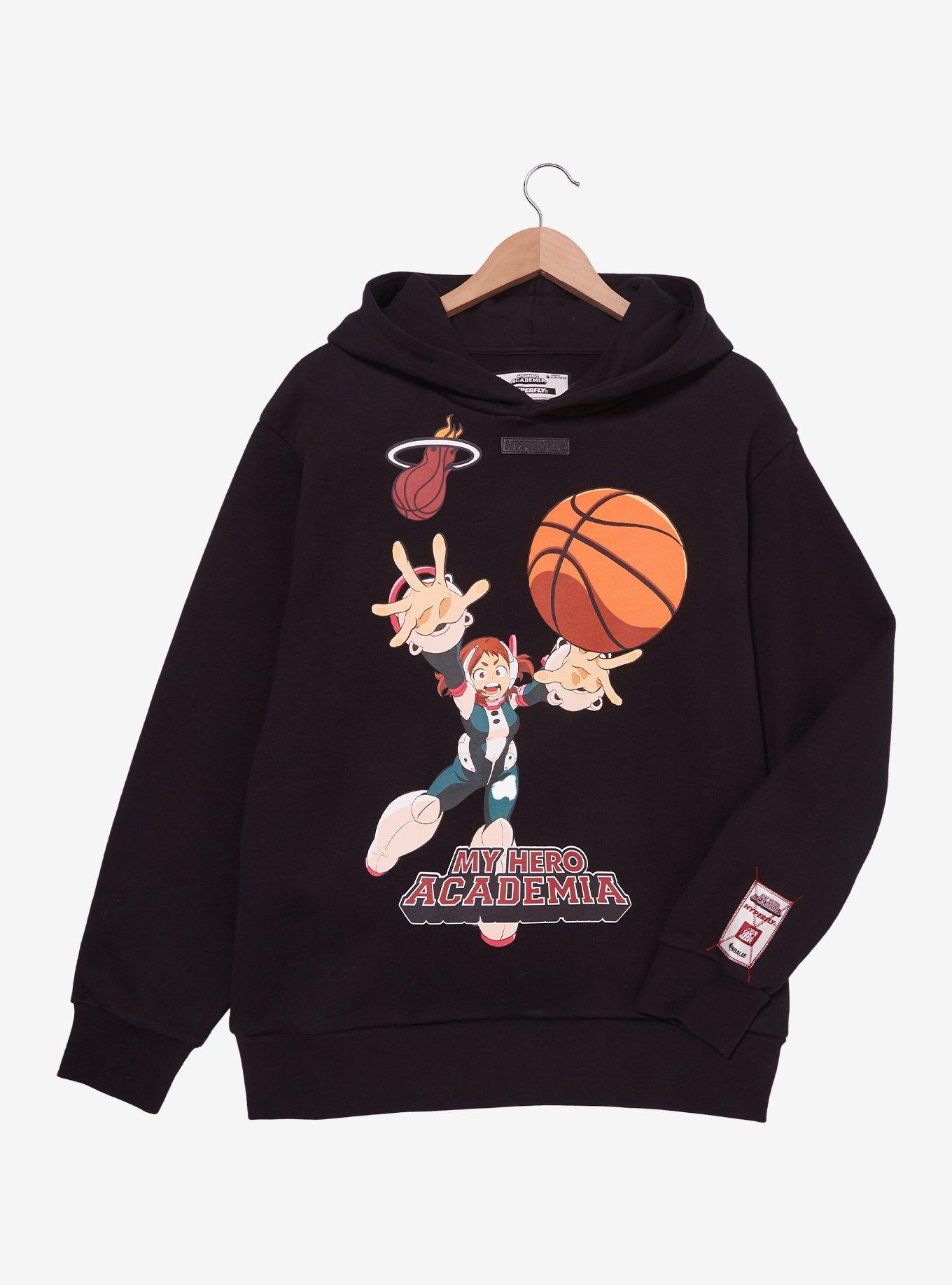 Hyperfly NBA x My Hero Academia Ochaco Miami Heat Hoodie - BoxLunch Exclusive, , hi-res
