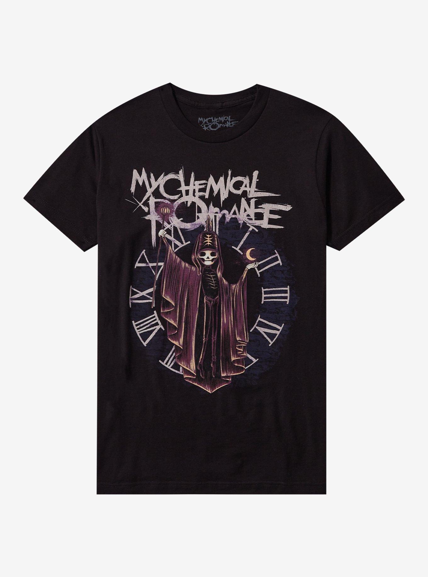 My Chemical Romance Pepe Clock Boyfriend Fit Girls T-Shirt, , hi-res