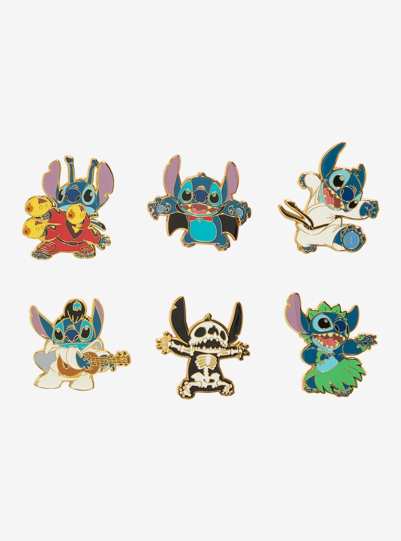 Loungefly Disney Stitch Costumes Enamel Pin Blind Box, , hi-res
