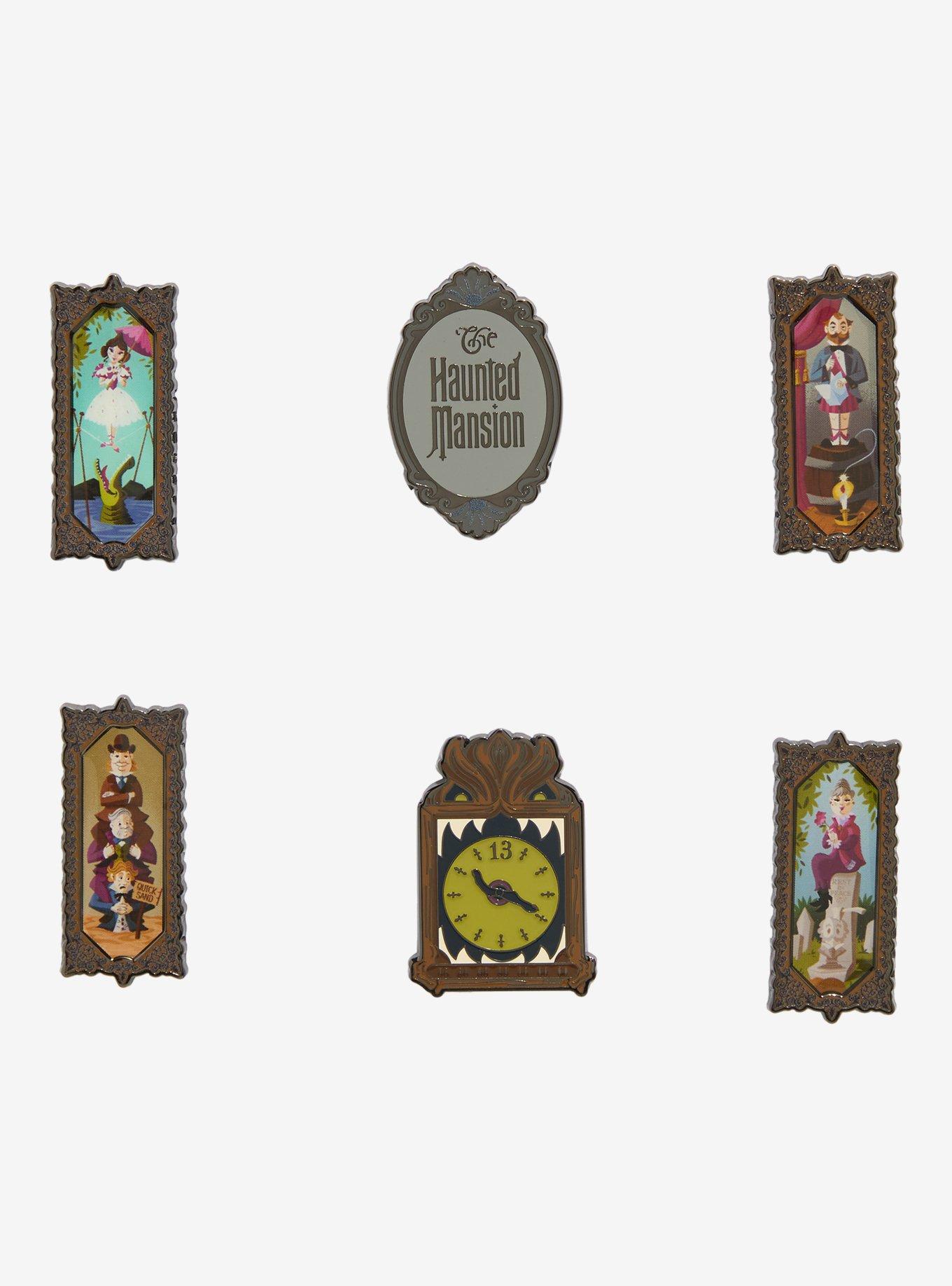 Loungefly Disney The Haunted Mansion Icons Blind Box Enamel Pin, , hi-res