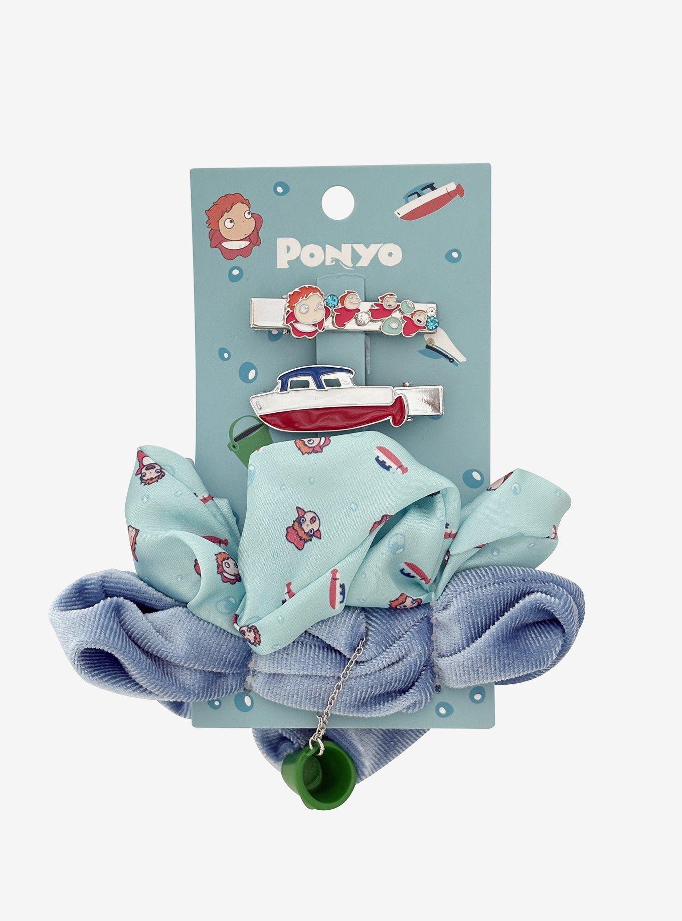 Studio Ghibli® Ponyo Character Hair Clip & Scrunchie Set | Hot Topic