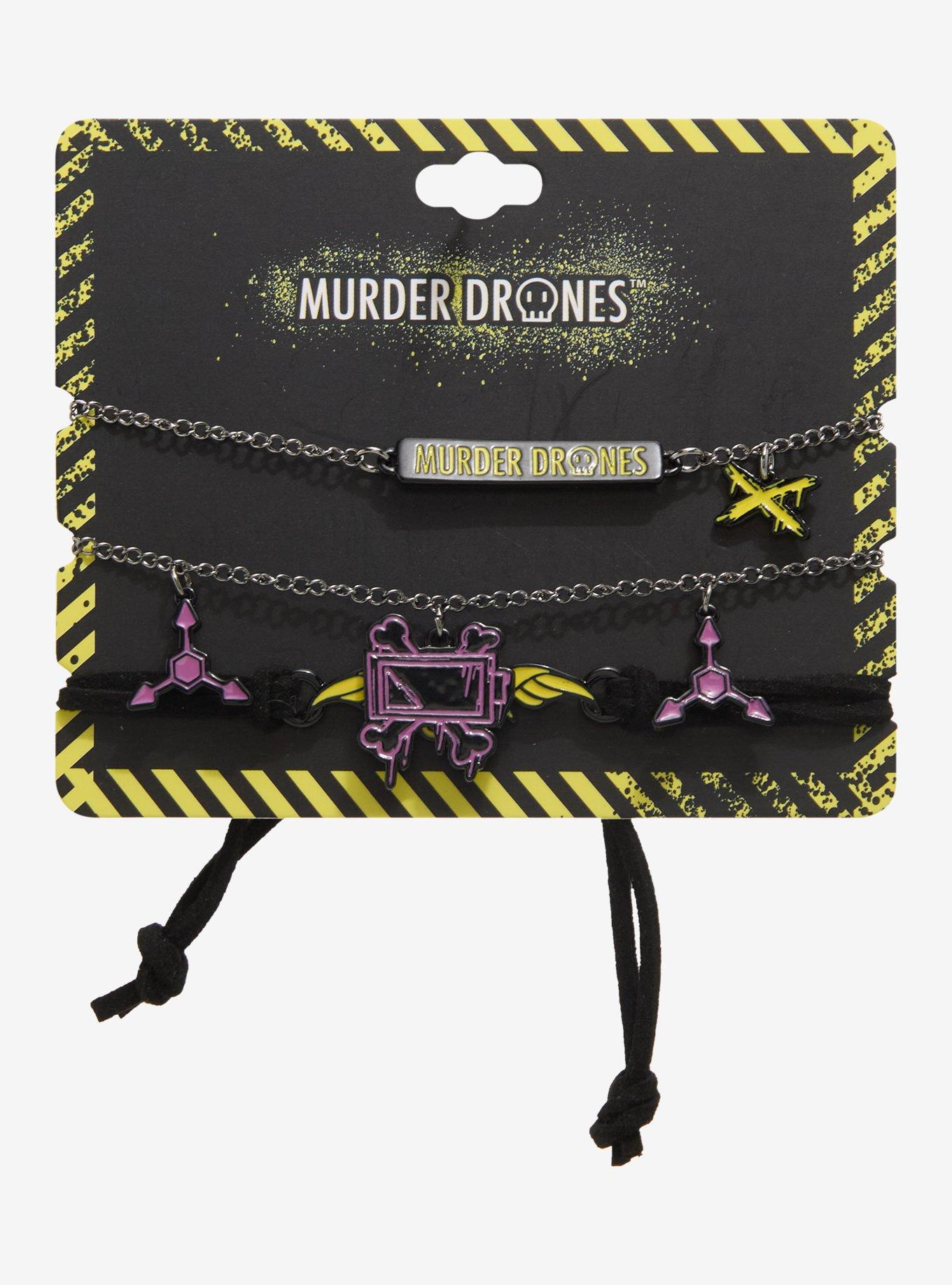Murder Drones Icons Bracelet Set, , hi-res