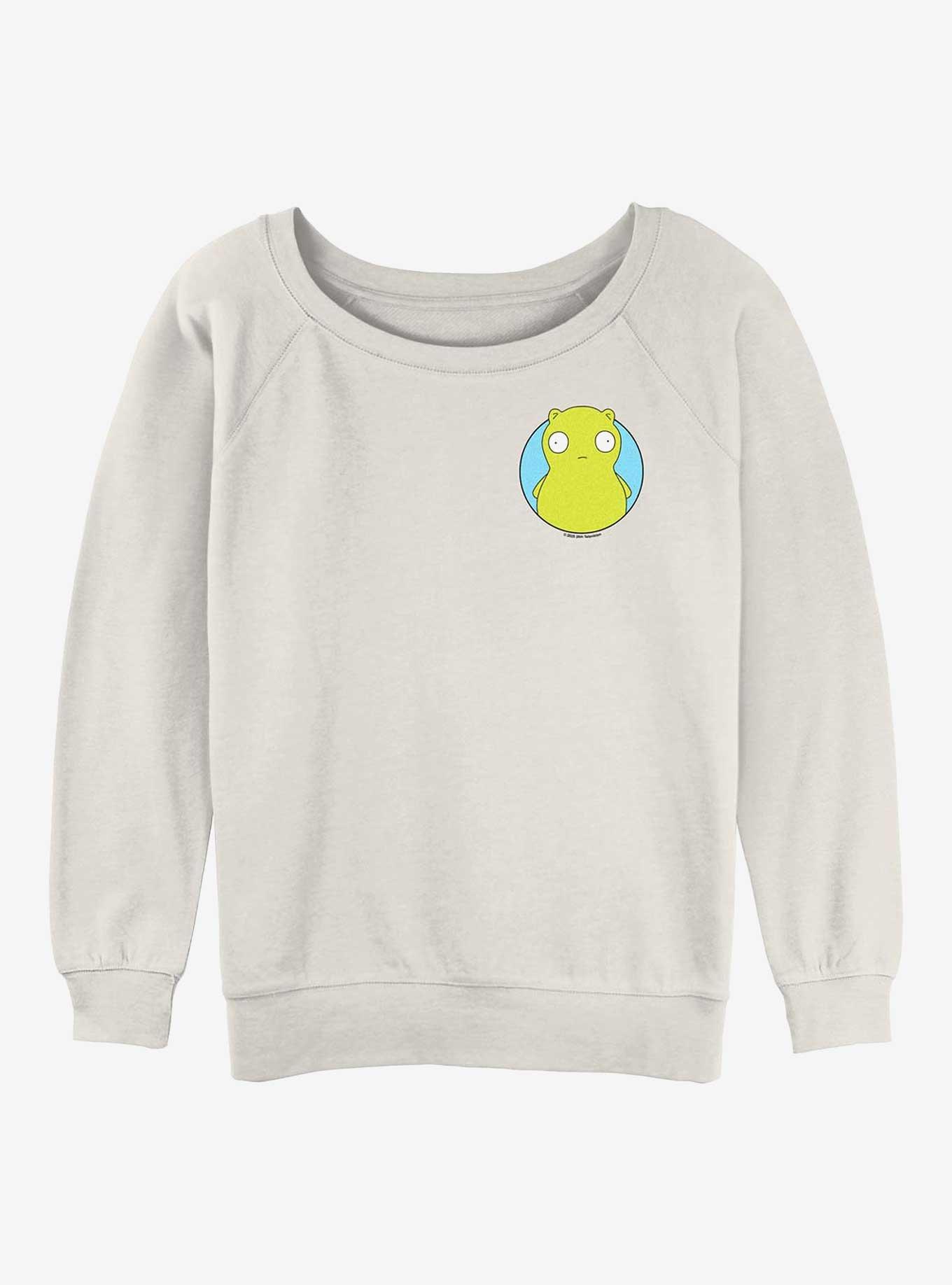 Bob's Burgers Kuchi Kopi Pocket Hit Girls Slouchy Sweatshirt, , hi-res