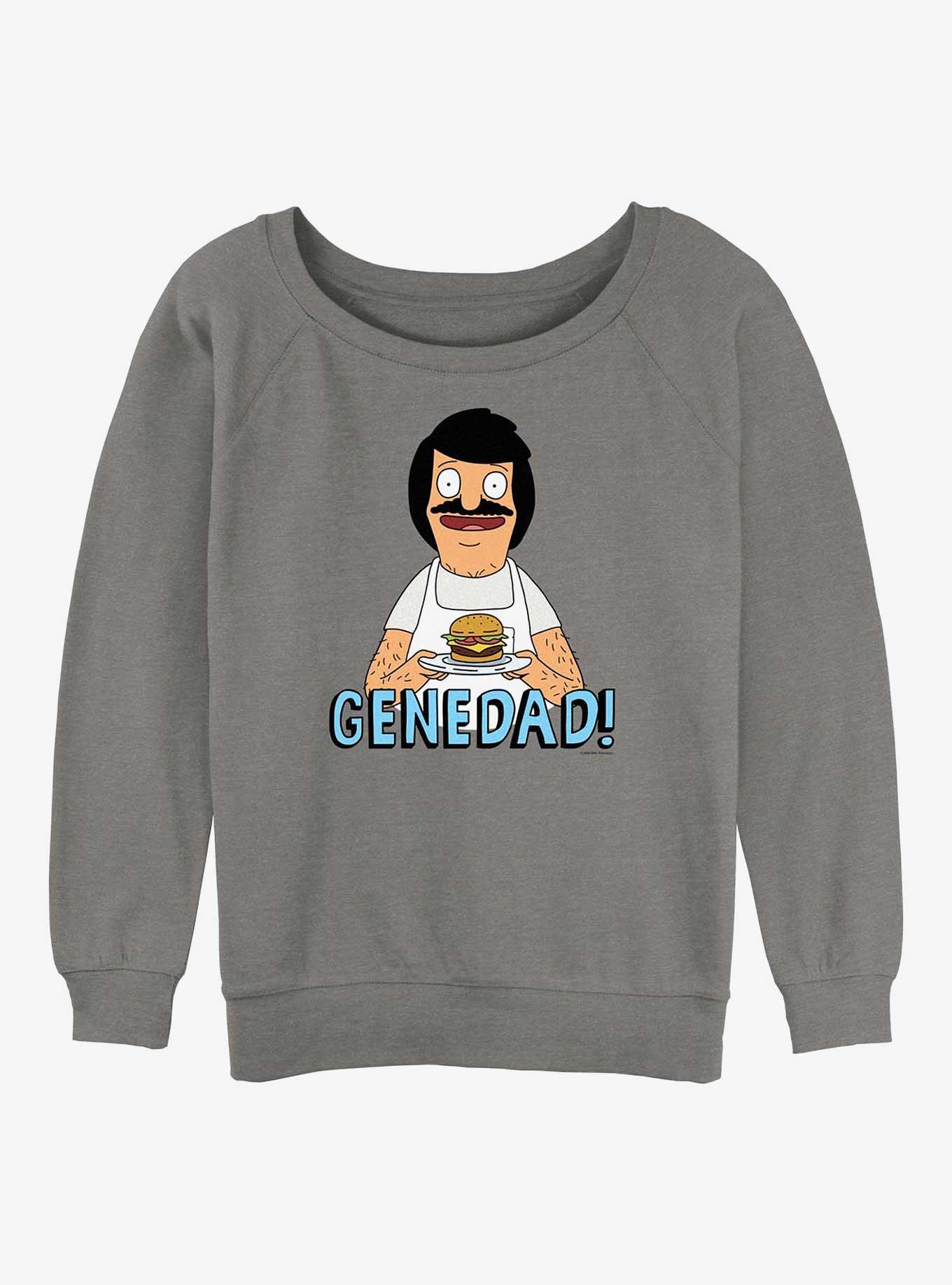 Bob's Burgers Gene Dad Girls Slouchy Sweatshirt, , hi-res