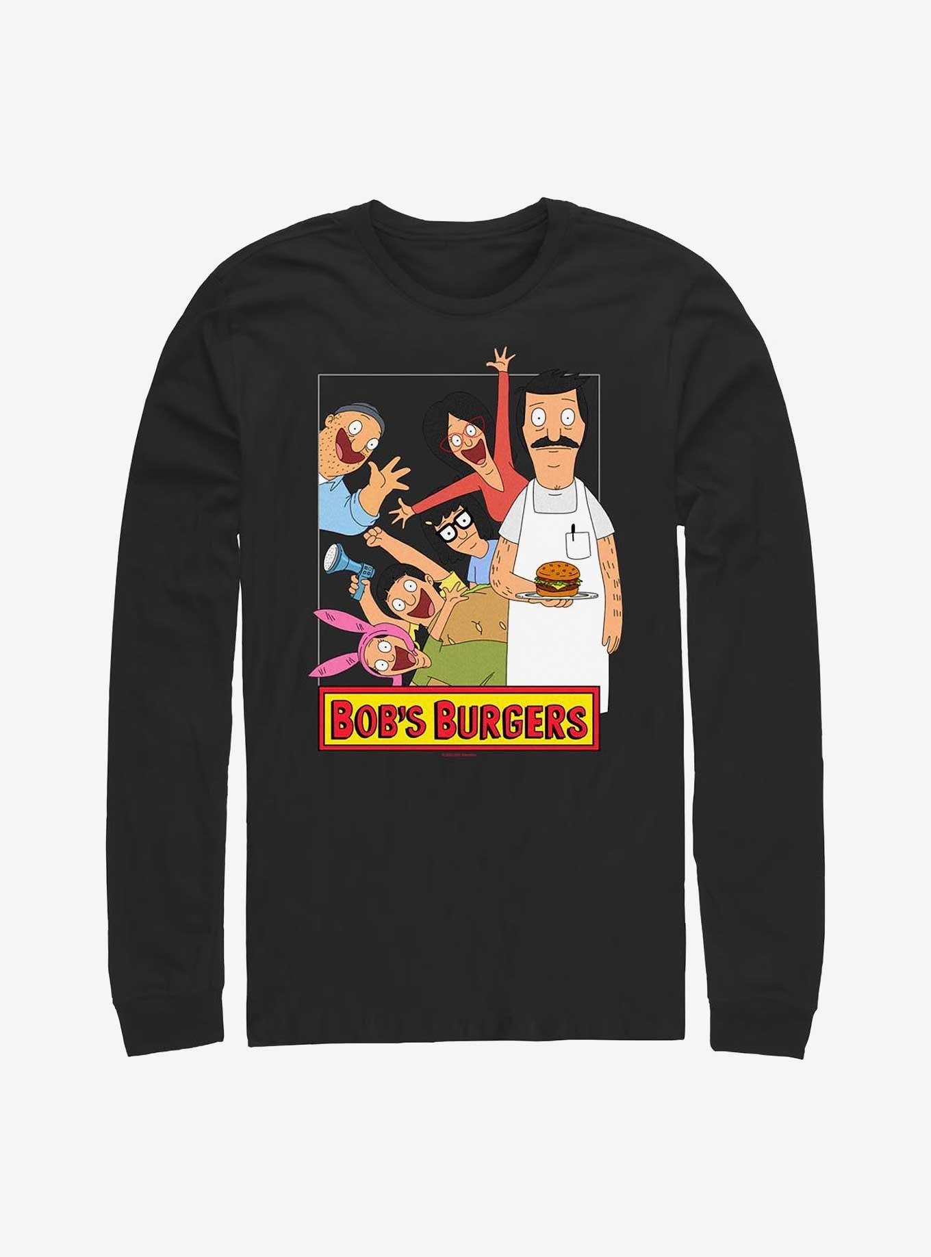 Bob's Burgers Group Up Long-Sleeve T-Shirt, , hi-res