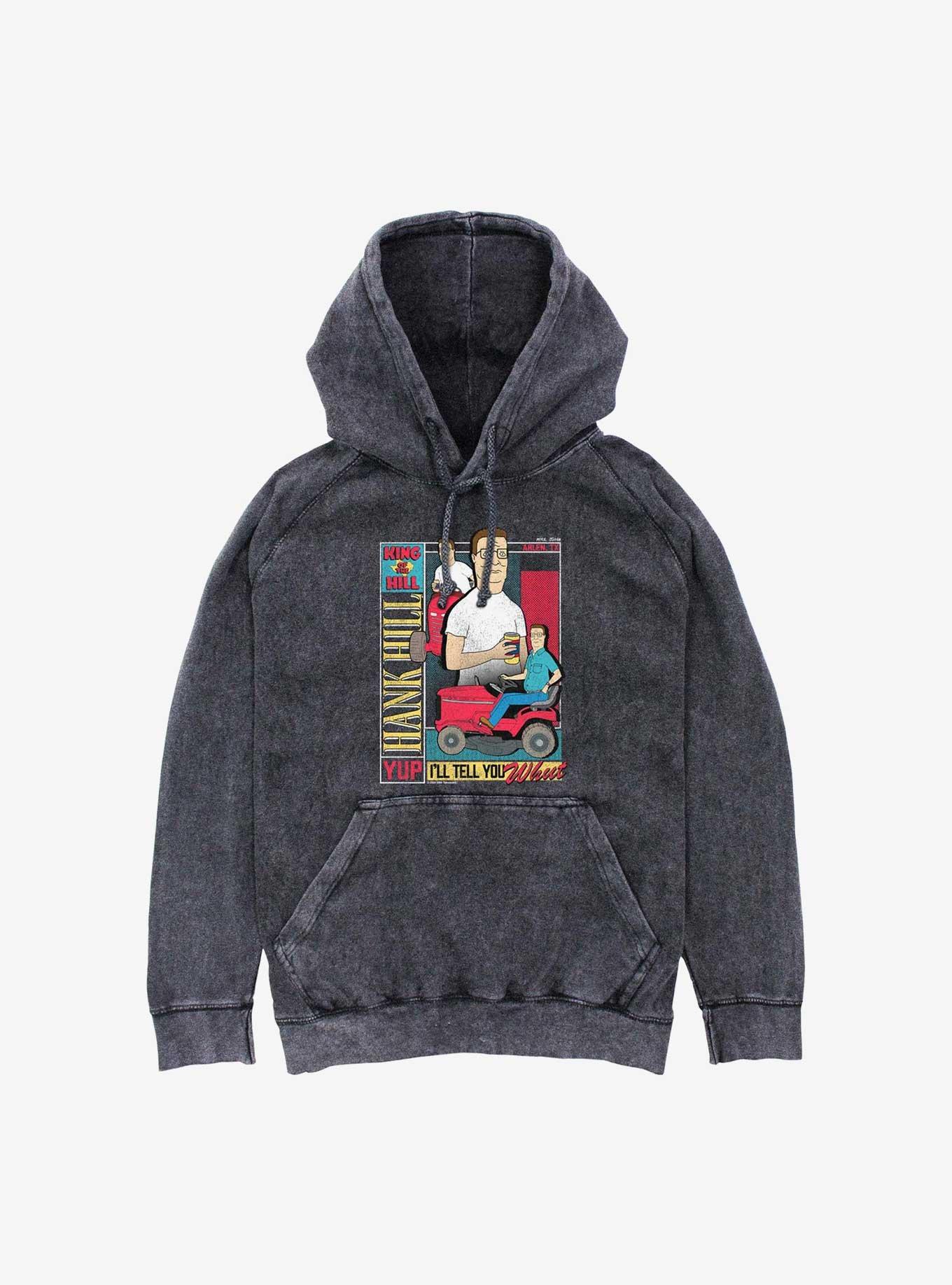 King of the Hill Hank Boxed Mineral Wash Hoodie, , hi-res