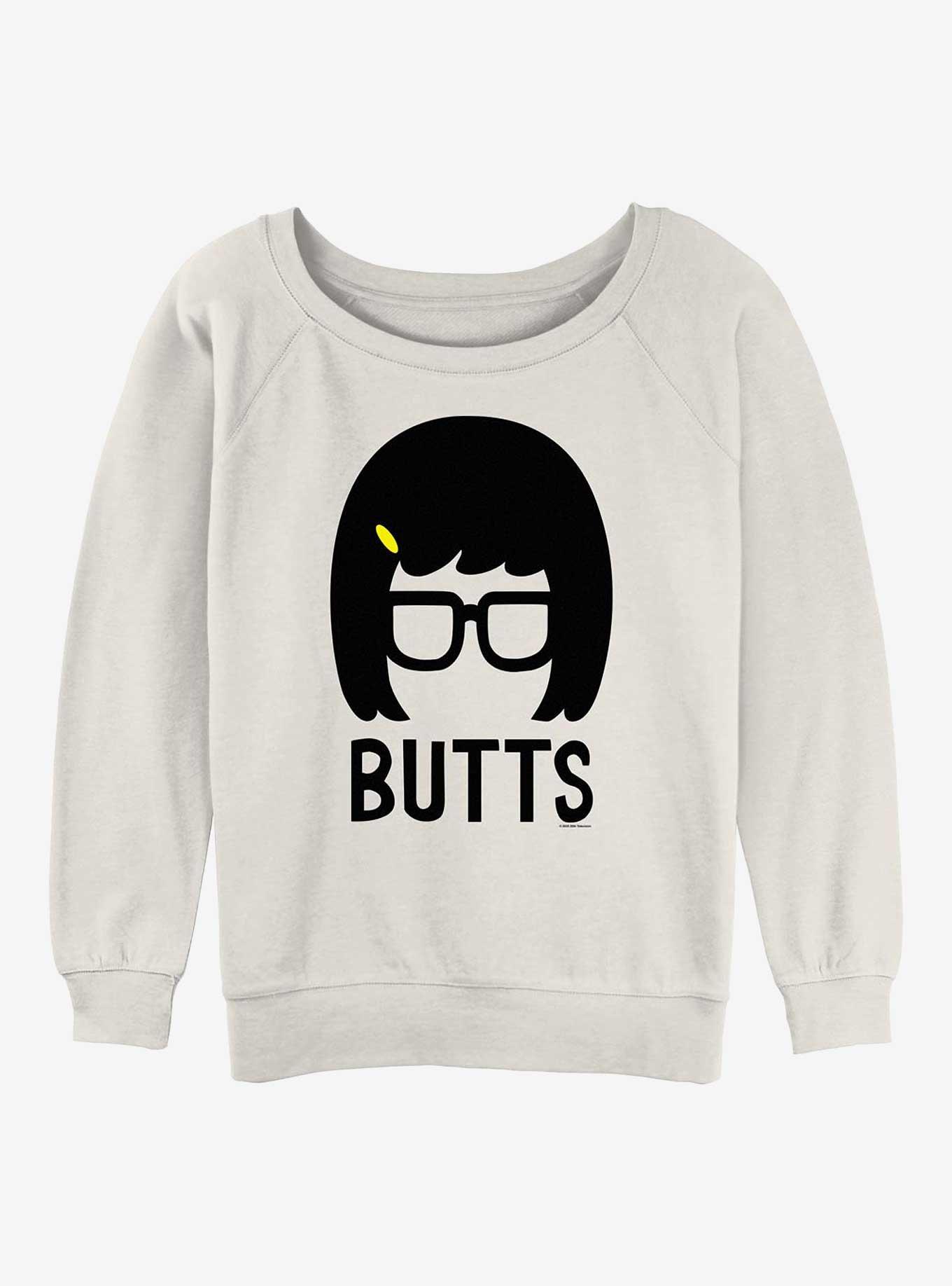 Bob's Burgers Butts Girls Slouchy Sweatshirt, , hi-res