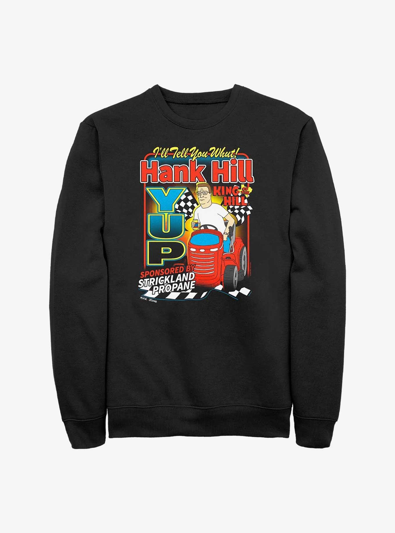 King of the Hill Hank Hill Yup Sweatshirt, , hi-res