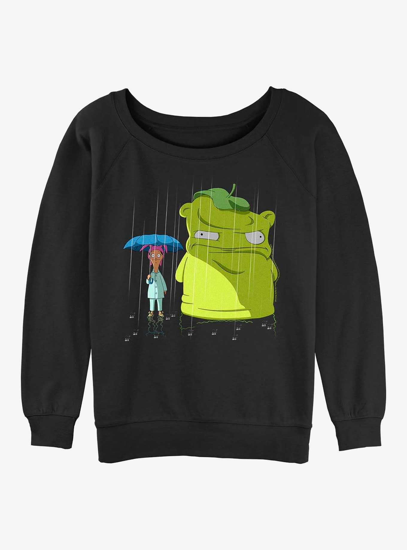 Bob's Burgers Kuchi Kopi-Ro Girls Slouchy Sweatshirt, , hi-res