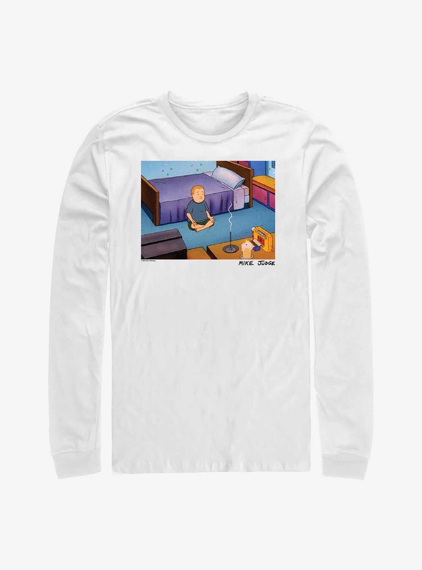 King of the Hill Bobby Meditating Long-Sleeve T-Shirt