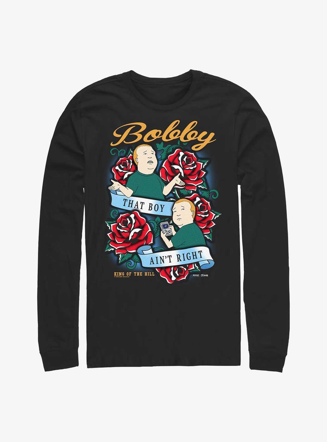 King of the Hill Bobby Tattoo Long-Sleeve T-Shirt, , hi-res