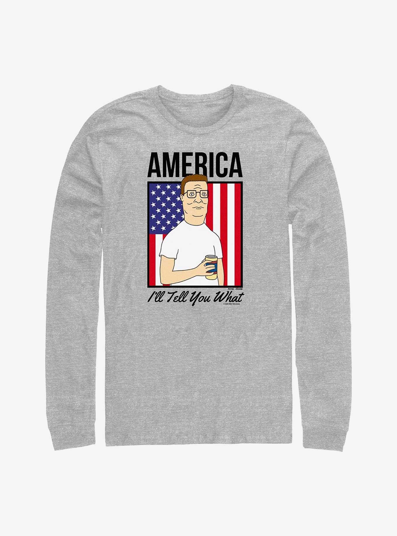 King of the Hill America I'll Tell Ya Long-Sleeve T-Shirt, , hi-res