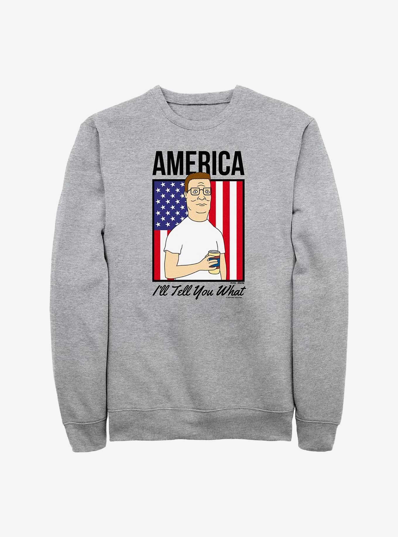 King of the Hill America I'll Tell Ya Sweatshirt, , hi-res