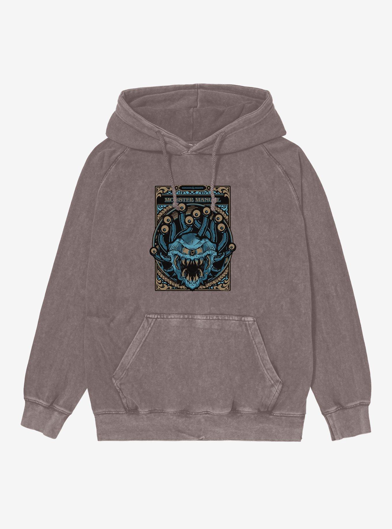 Dungeons & Dragons Beholder Monster Manual Mineral Wash Hoodie, , hi-res