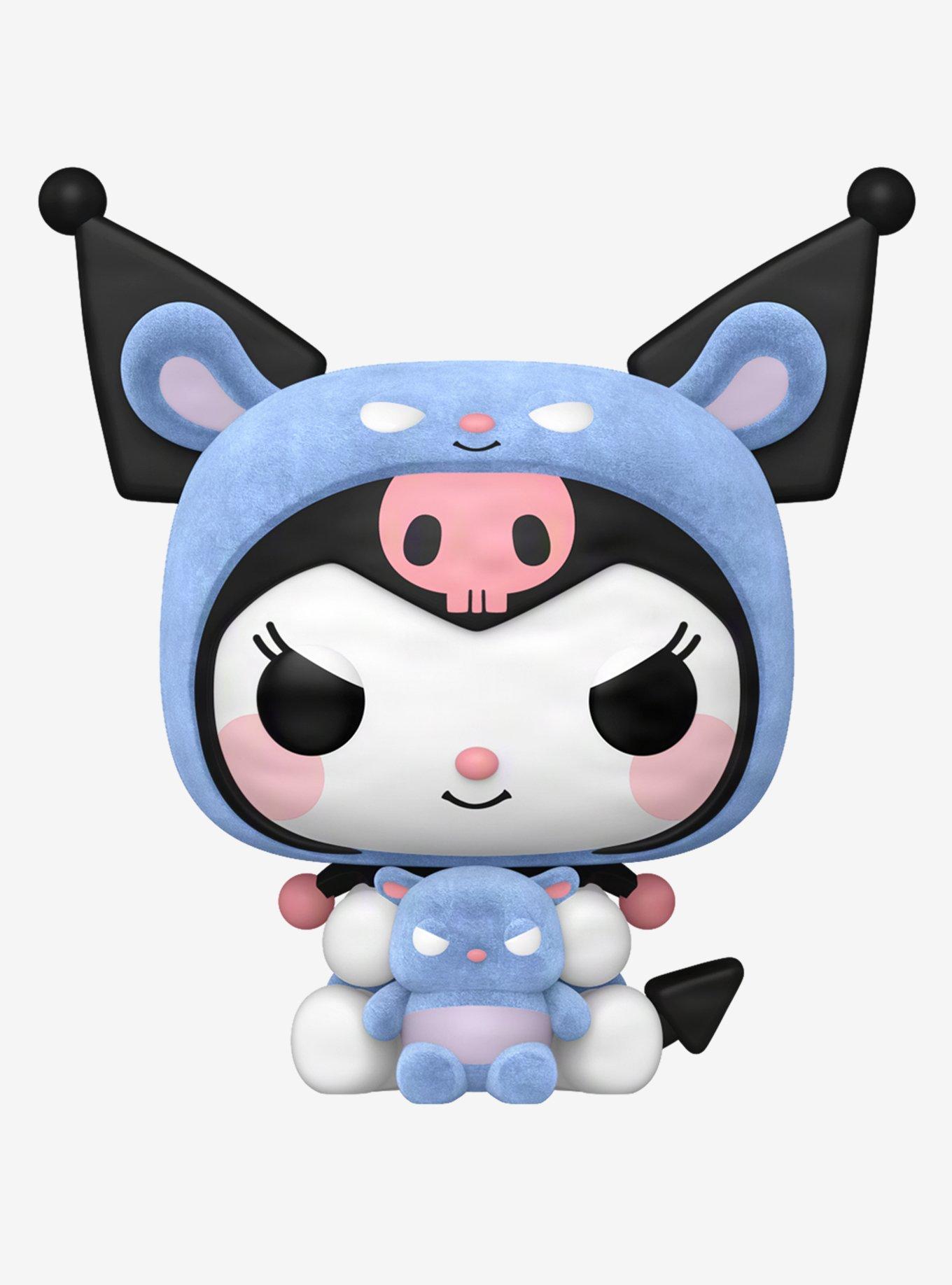 Funko Pop! Kuromi As Baku Flocked Vinyl Figure Hot Topic Exclusive, , hi-res