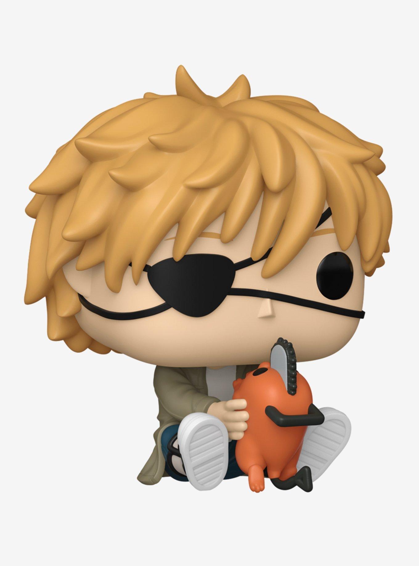 Funko Chainsaw Man Pop! Animation Denji With Pochita Vinyl Figure, , hi-res